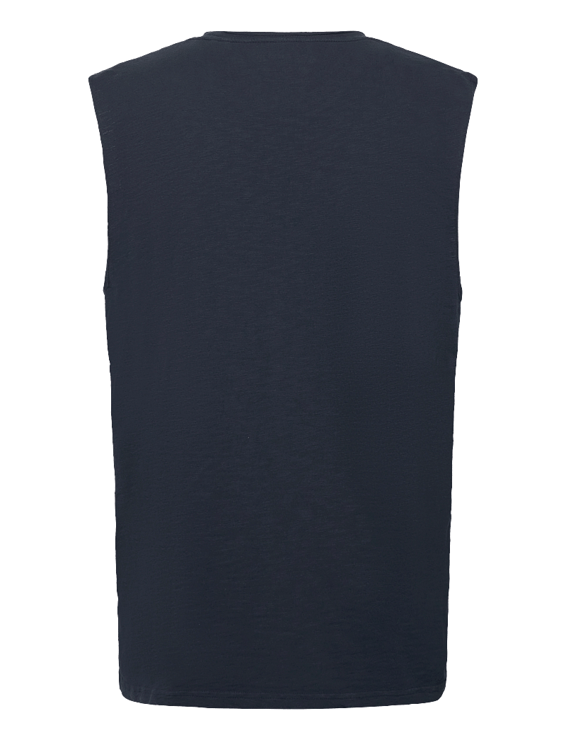 Superdry - RAW EDGE SLUB TANK - tanktops - eclipse navy - 1