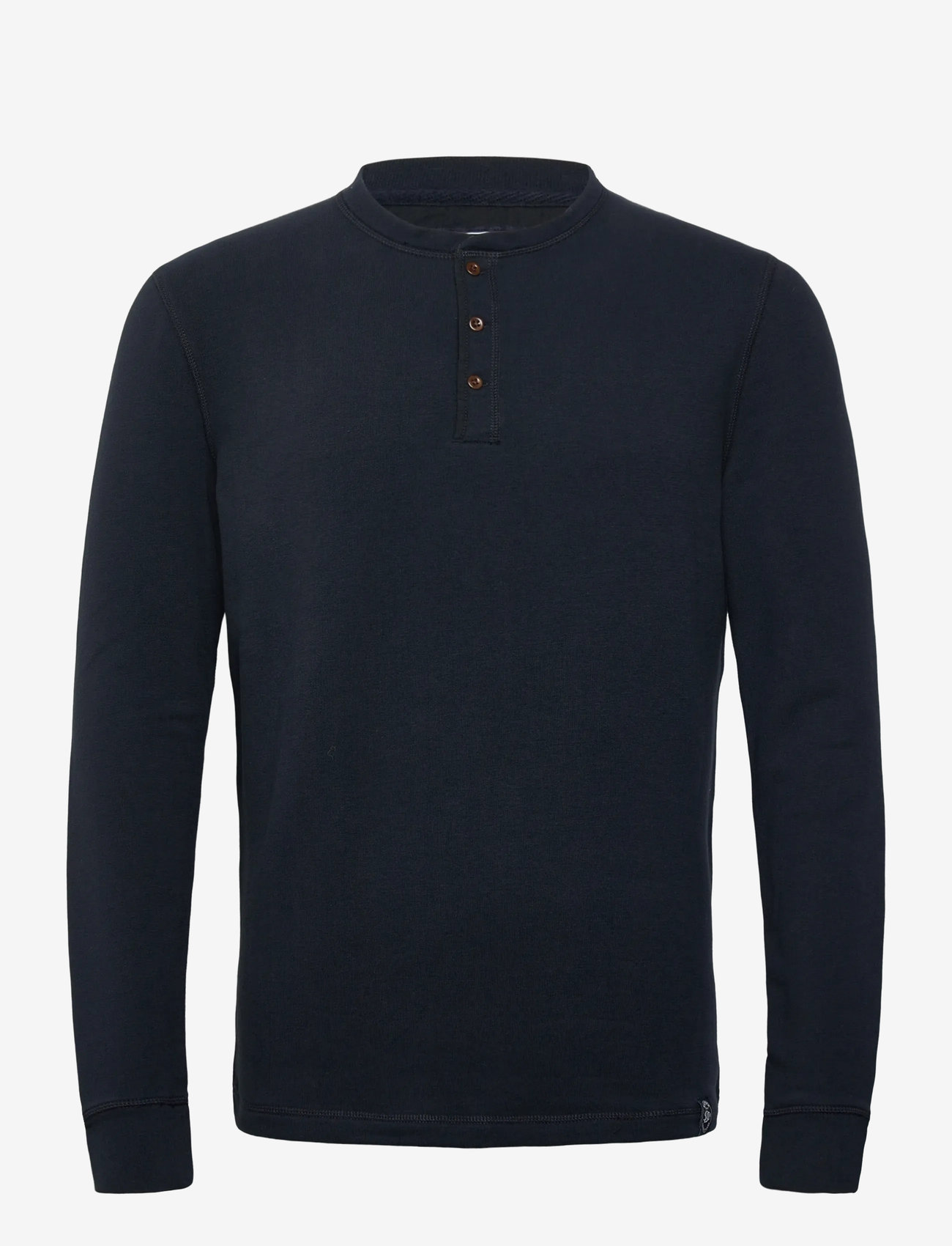 Superdry - MERCHANT GRANDAD TOP - langärmelig - eclipse navy - 1
