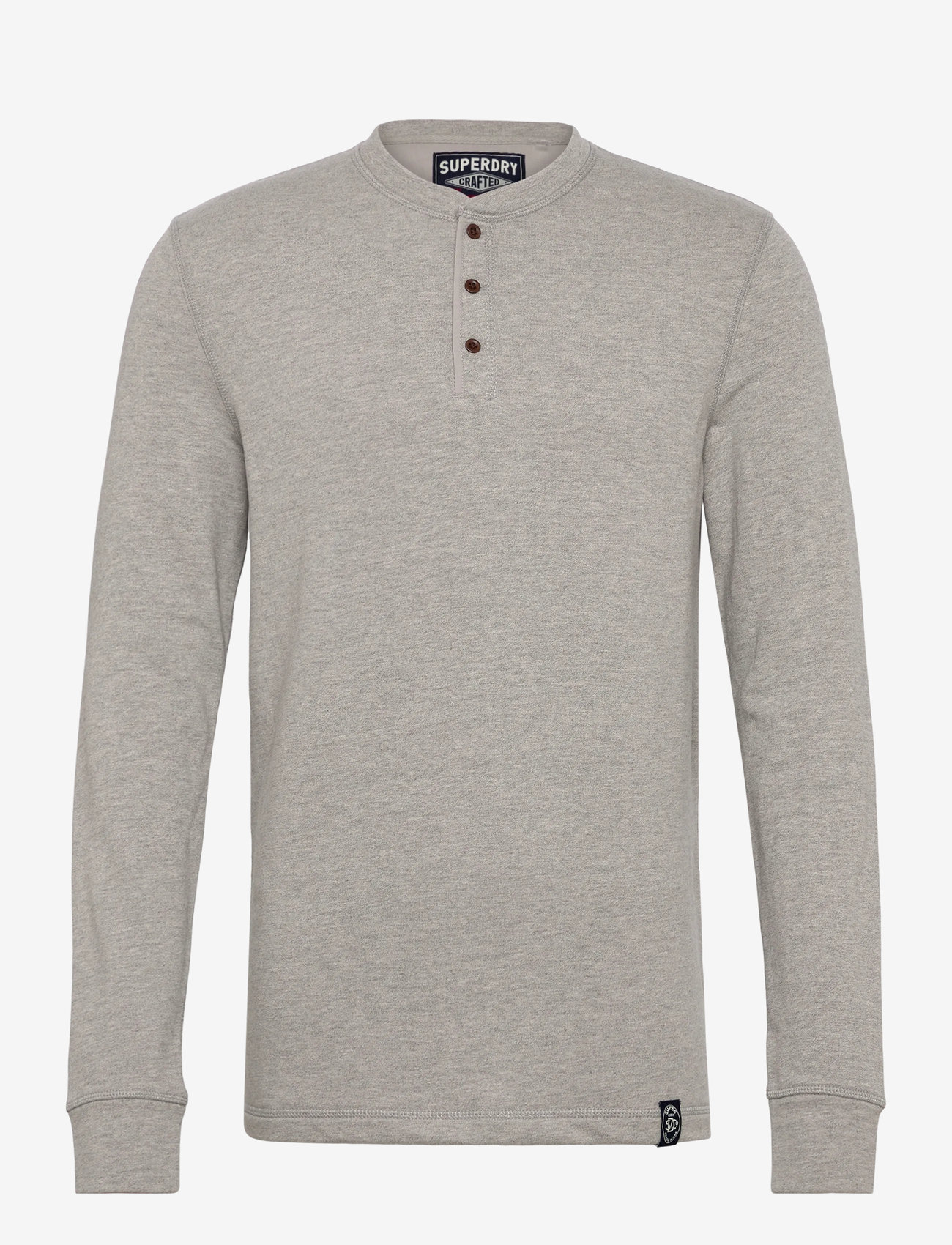 Superdry - MERCHANT GRANDAD TOP - heritage grey grindle - 1