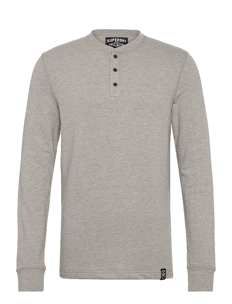 Superdry - MERCHANT GRANDAD TOP - heritage grey grindle - 1