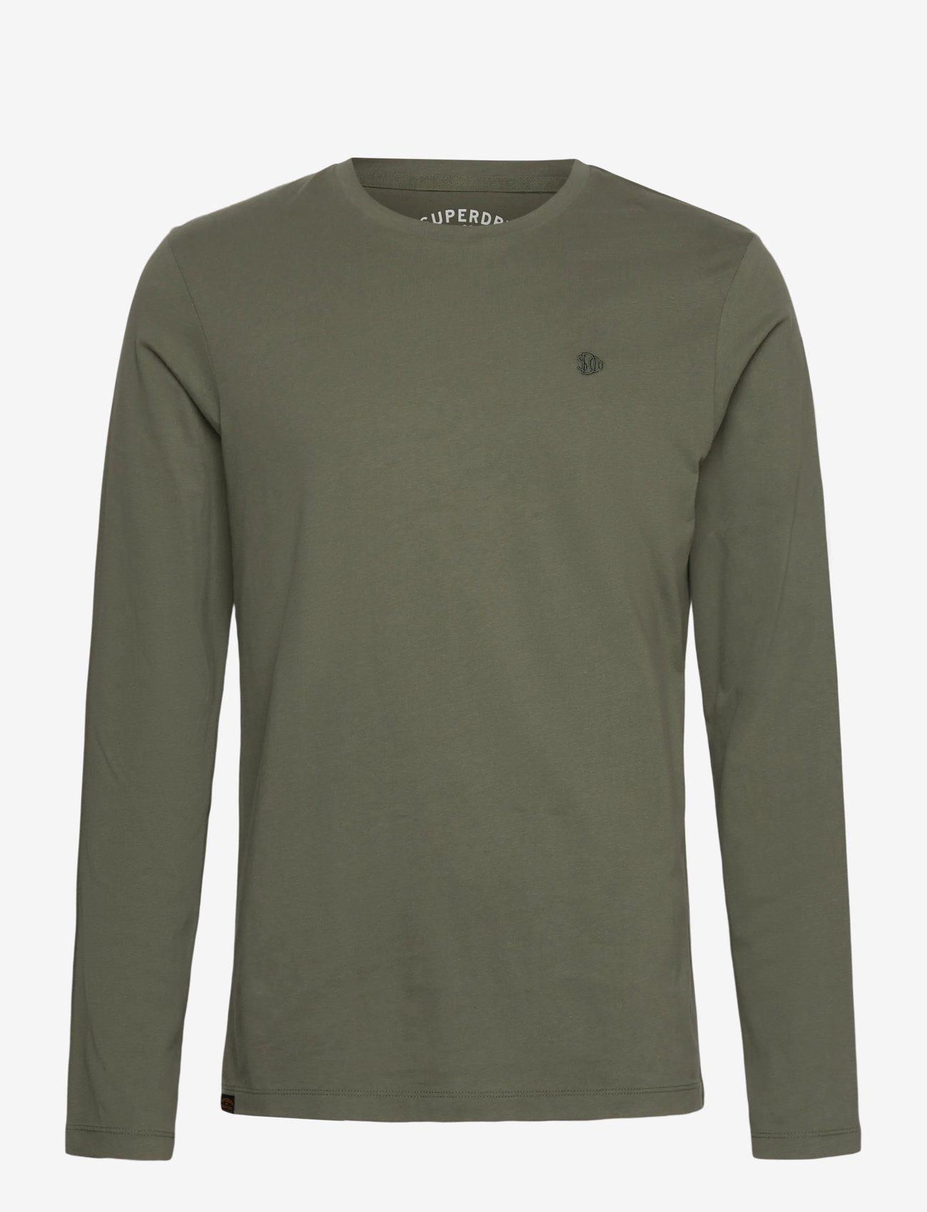 Superdry - CLASSIC ESSENTIAL TOP - långärmade t-shirts - beetle green - 1