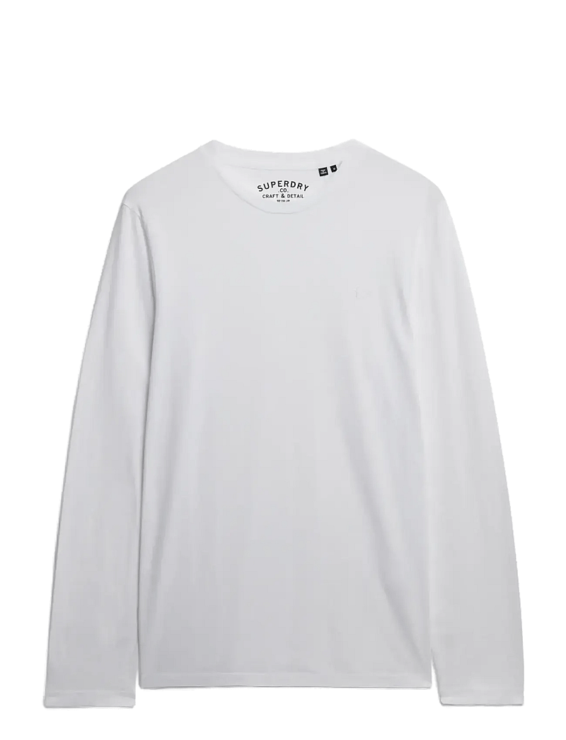 Superdry - CLASSIC ESSENTIAL TOP - långärmade t-shirts - optic - 1