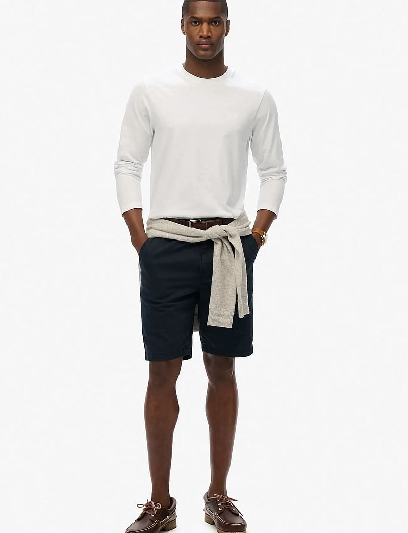 Superdry - CLASSIC ESSENTIAL TOP - långärmade t-shirts - optic - 3