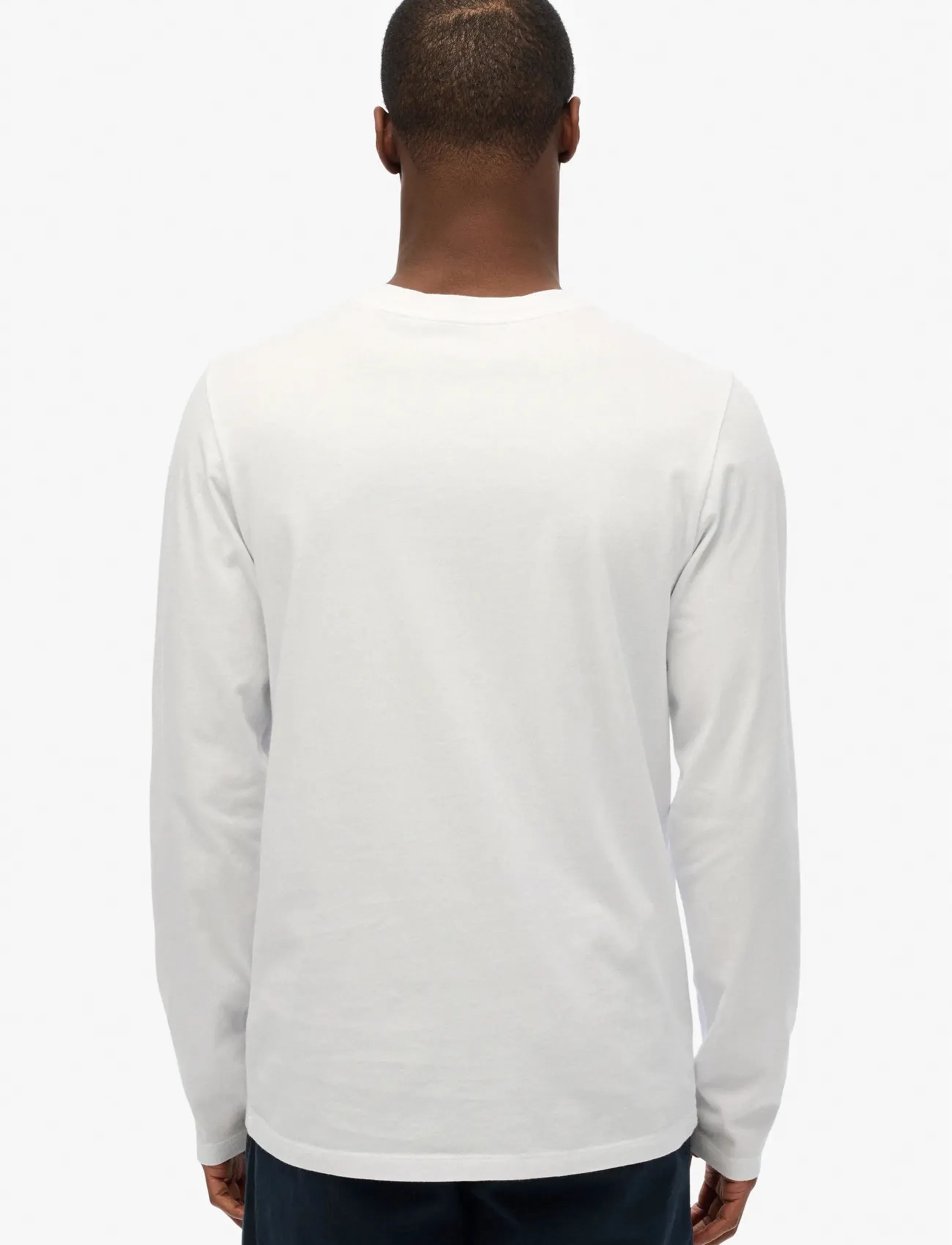 Superdry - CLASSIC ESSENTIAL TOP - long-sleeved t-shirts - optic - 4