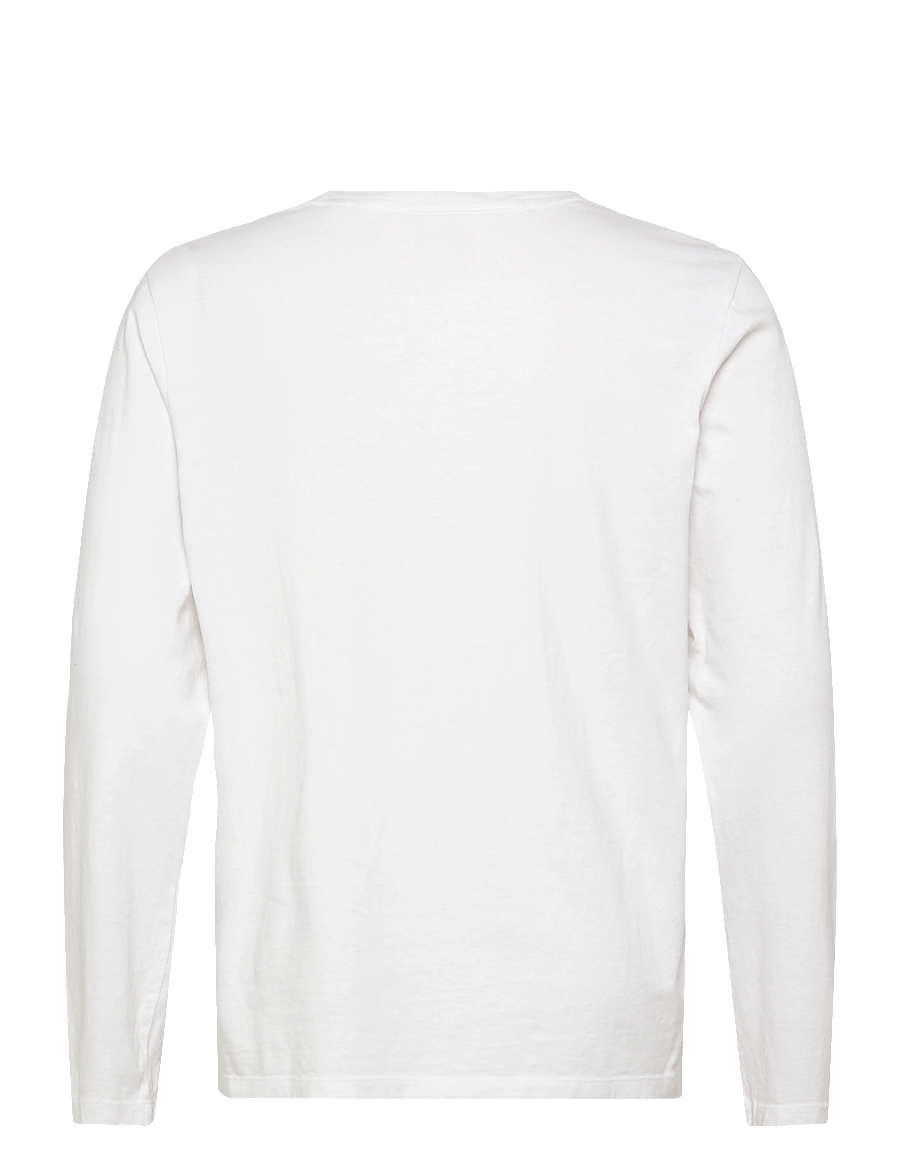 Superdry - CLASSIC COTTON LINEN LS TOP - langermede t-skjorter - lime white - 2