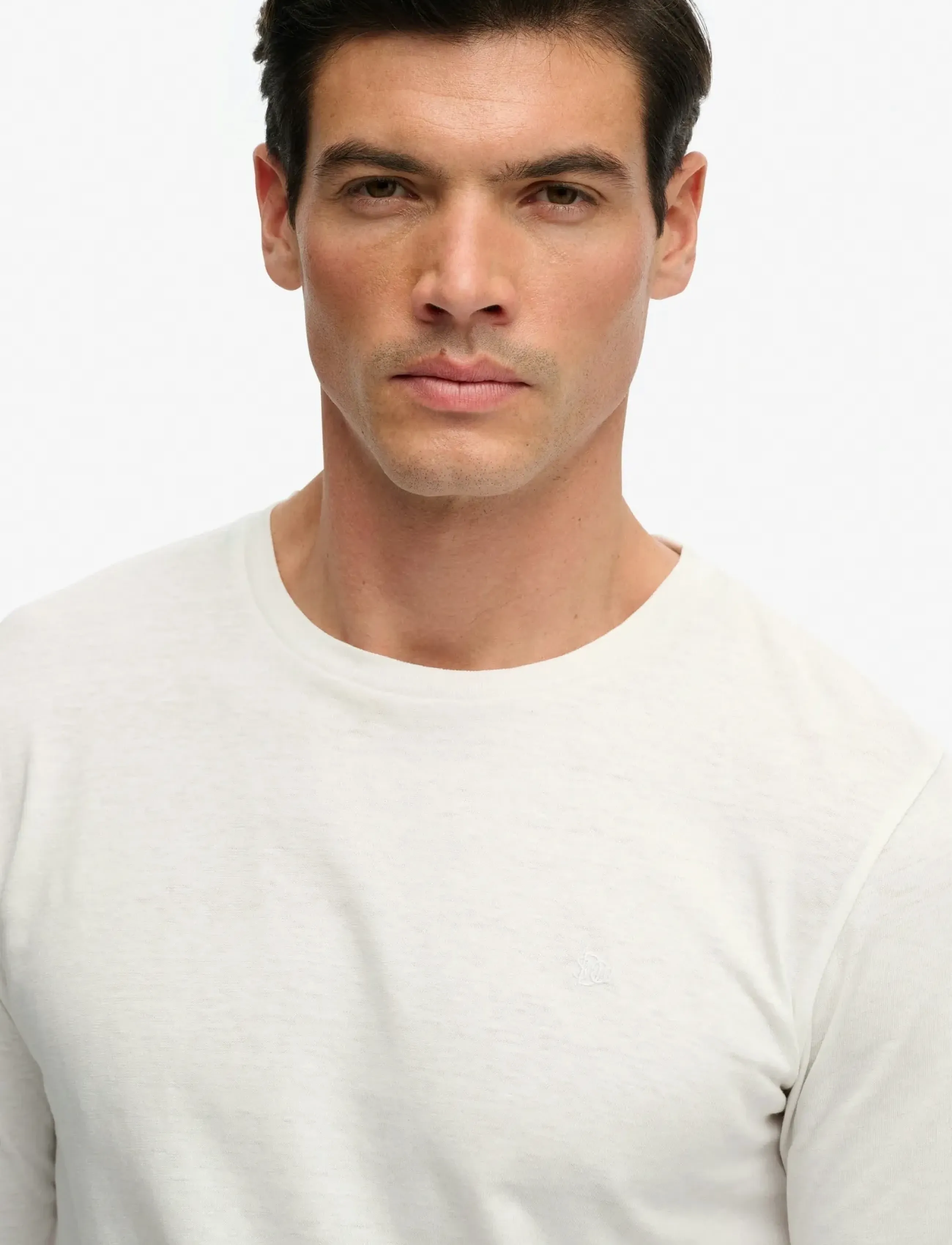 Classic Cotton Linen Ls Top 3