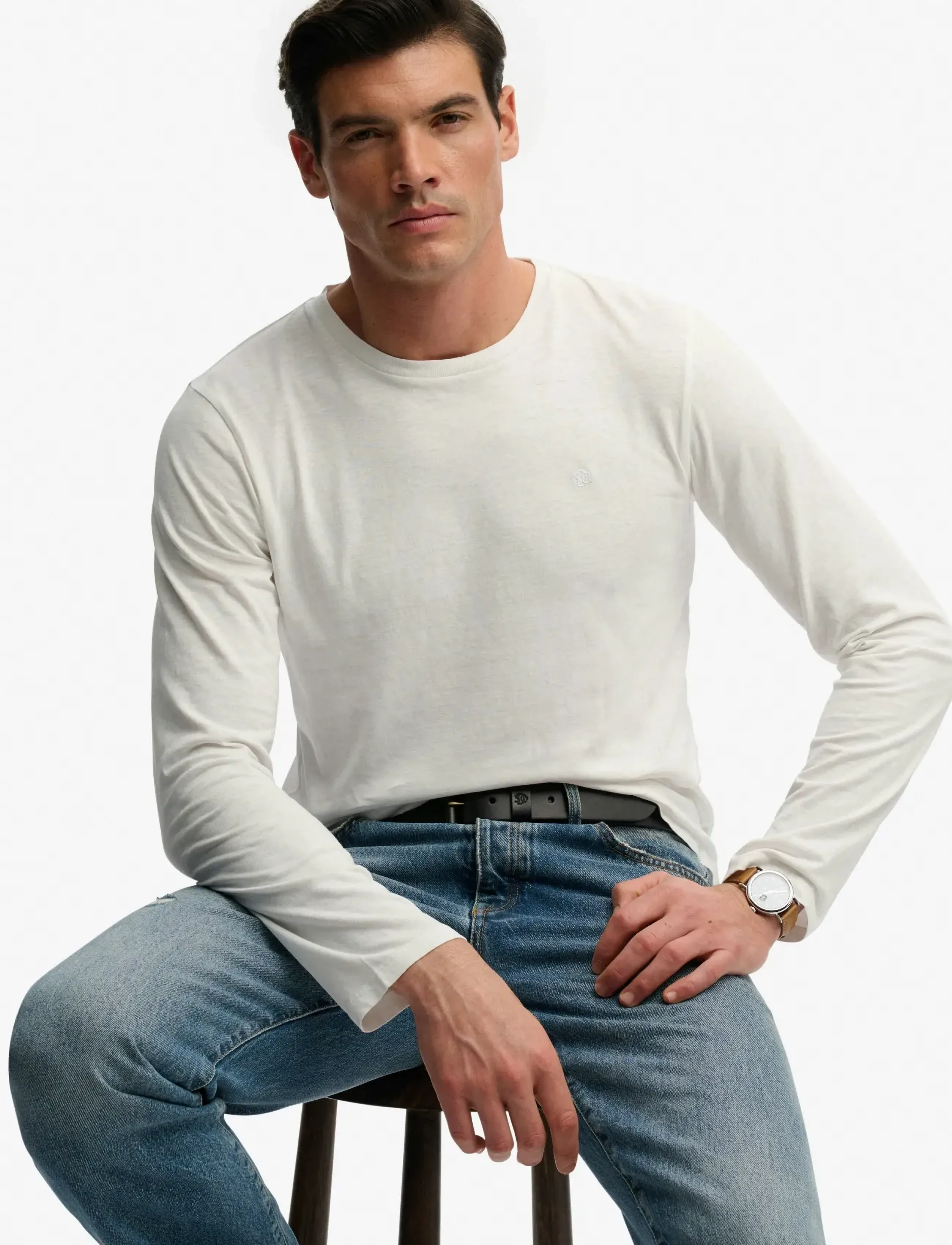 Classic Cotton Linen Ls Top 4