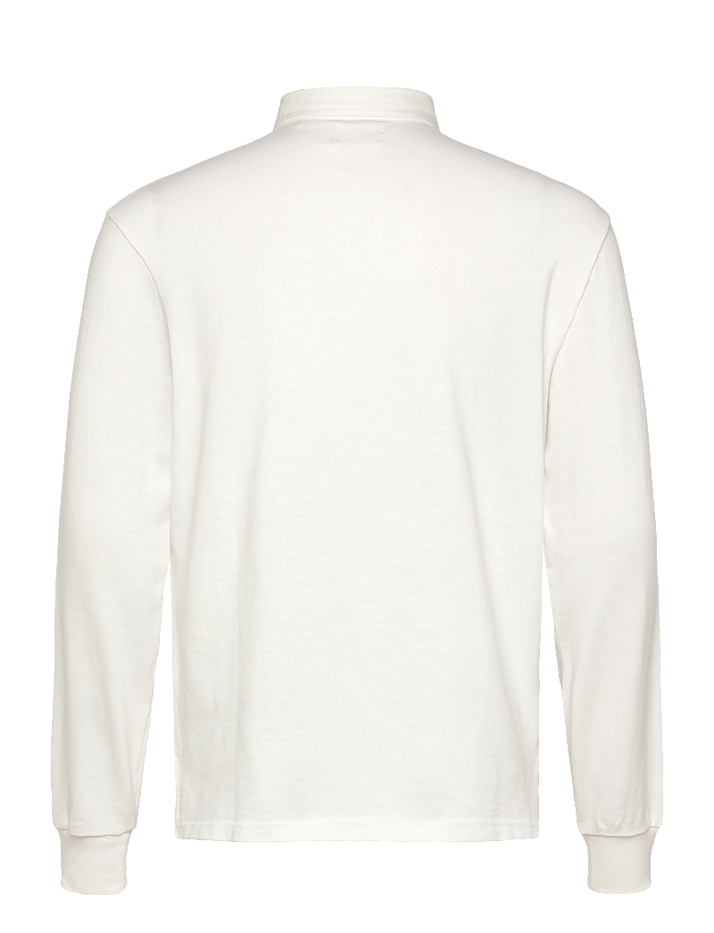 Superdry - CLASSIC RUGBY TOP - langärmelig - bone white - 2