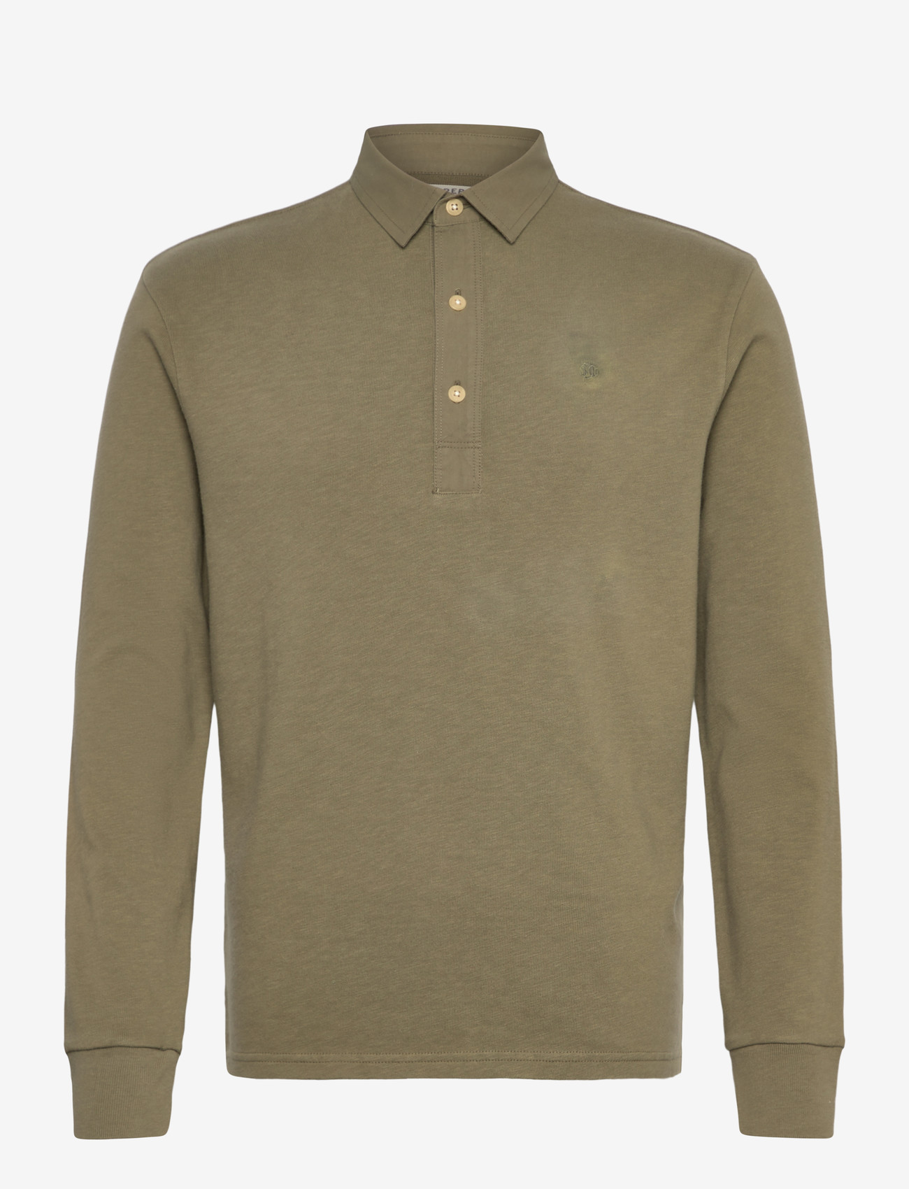 Superdry - CLASSIC RUGBY TOP - pikkade varrukatega polod - silver sage - 1