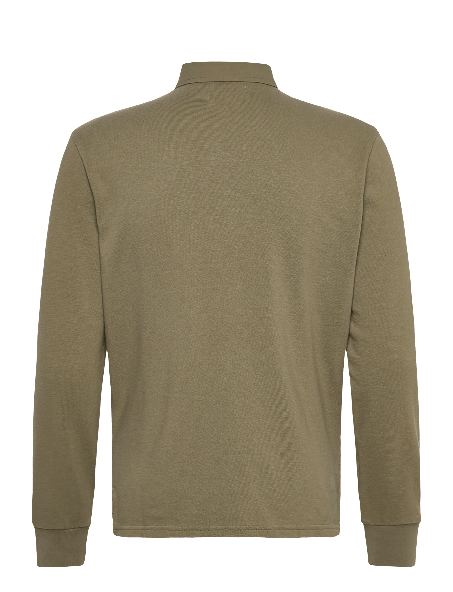Superdry - CLASSIC RUGBY TOP - long-sleeved polos - silver sage - 2