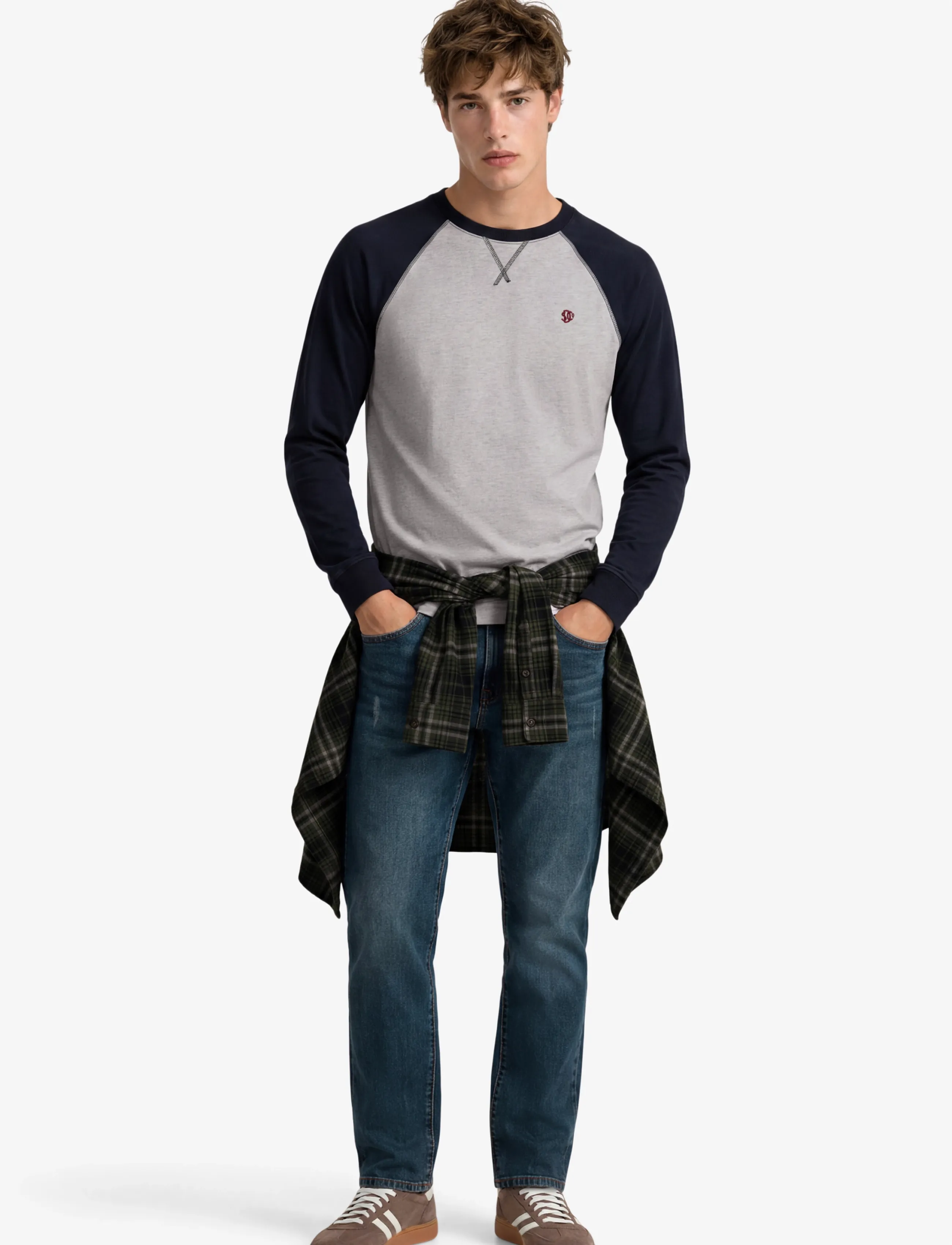 Superdry Vintage Athletic Baseball Top långärmade t-shirts herr – bild 6