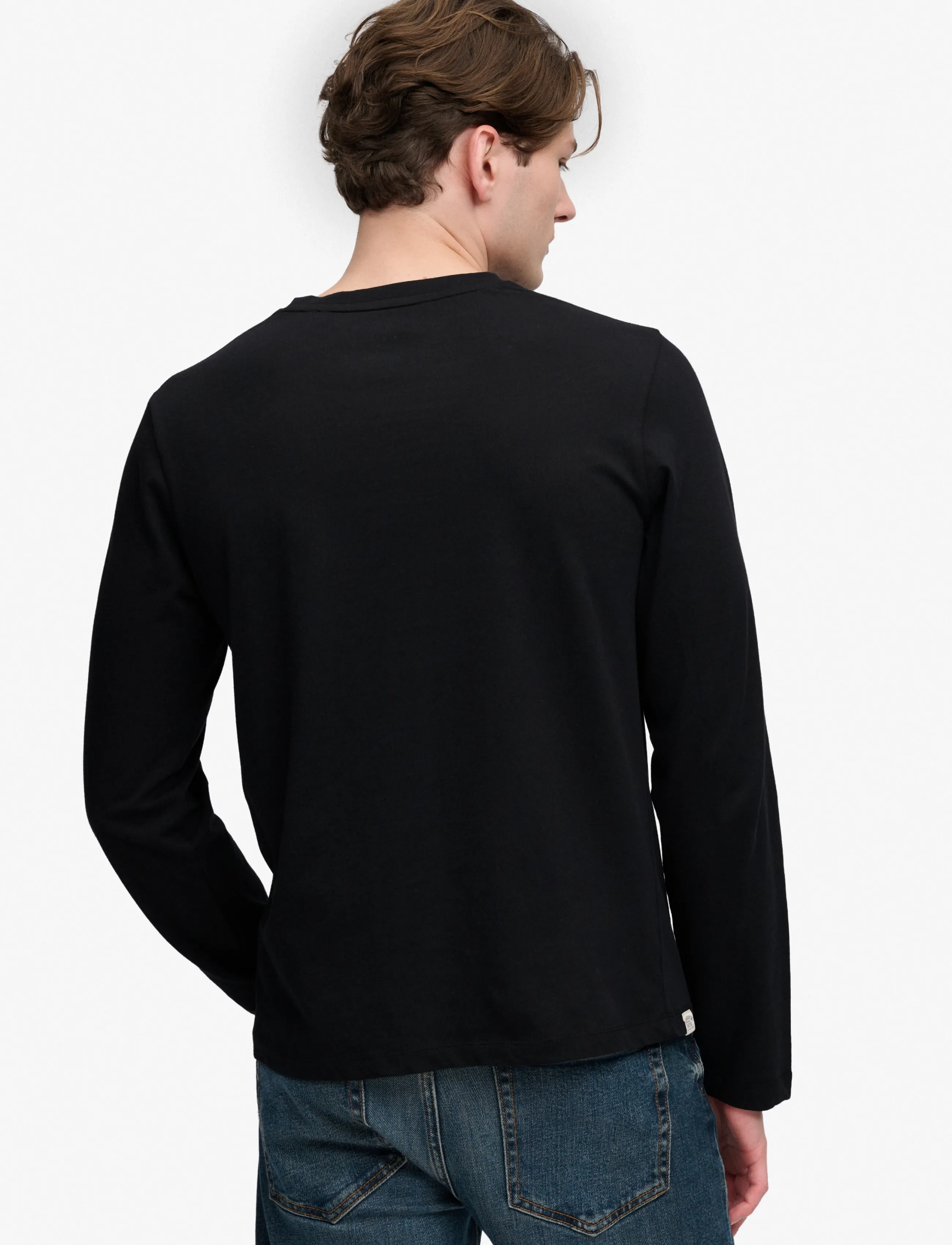 Superdry Classic Essential Sdco Top långärmade t-shirts herr – bild 2