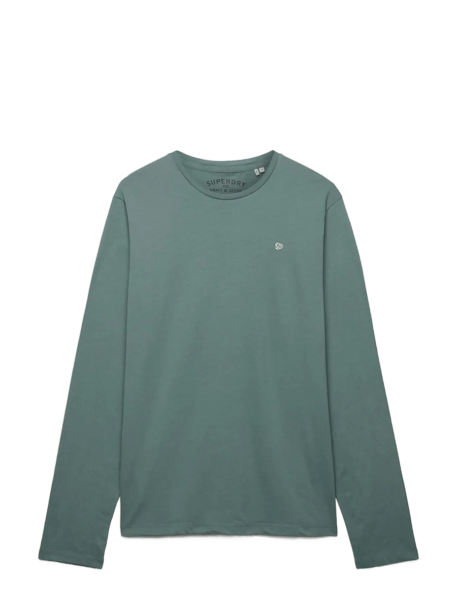 Superdry - CLASSIC ESSENTIAL SDCO TOP - langärmelige t-shirts - olive branch green - 2