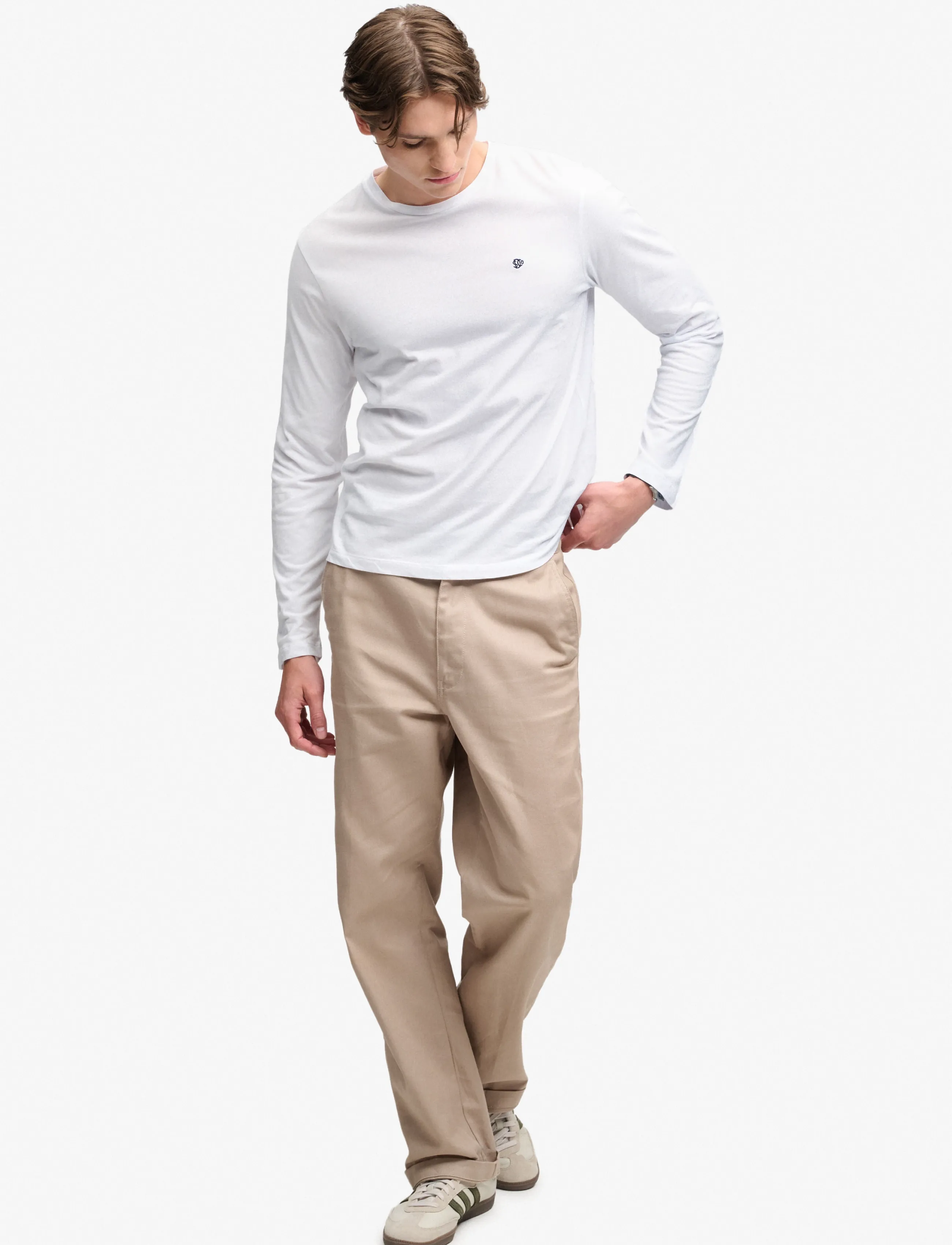 Superdry Classic Essential Sdco Top långärmade t-shirts herr – bild 5