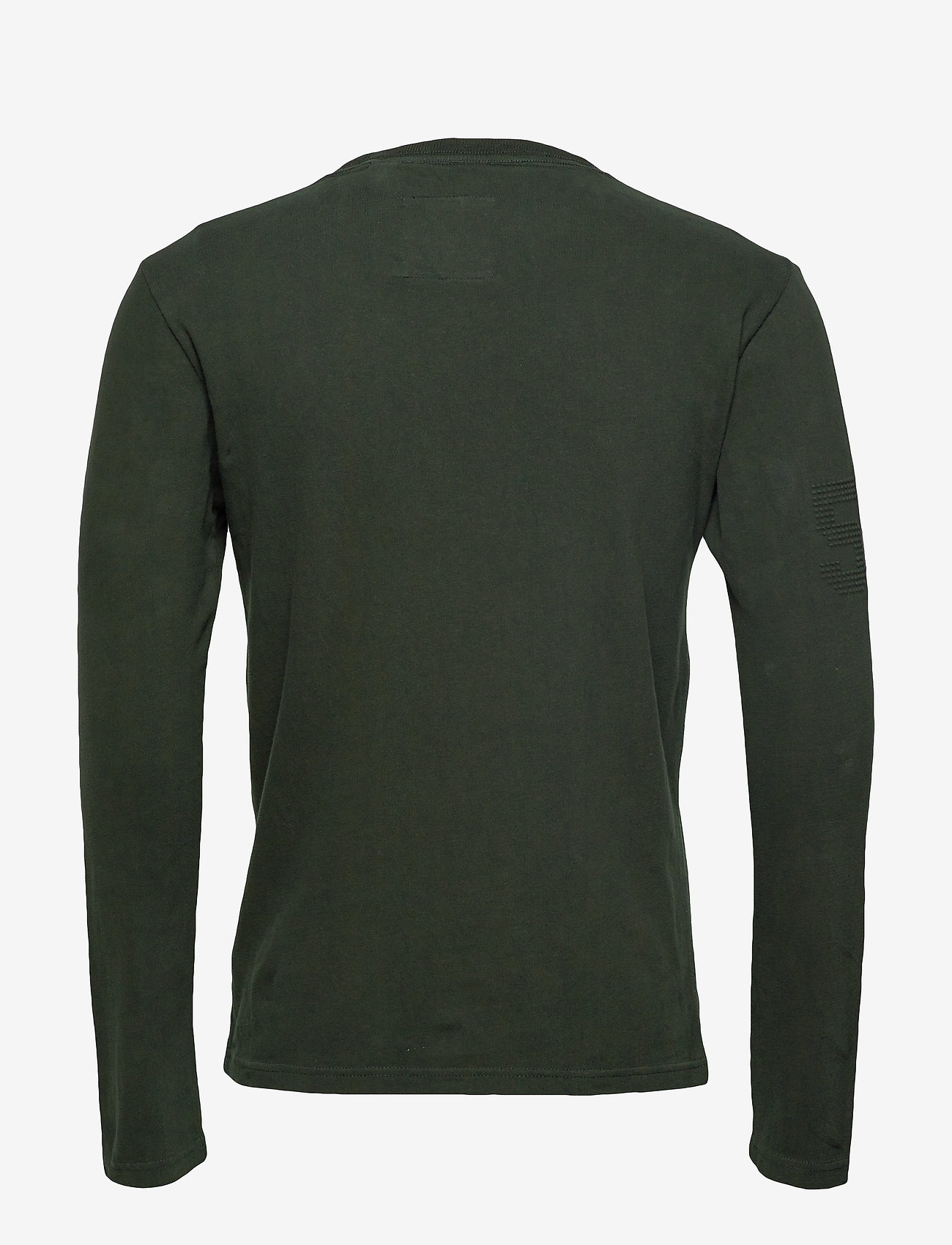 Superdry - VINTAGE AUTHENTC EMBSS L/S TEE - tin tab dark green - 1