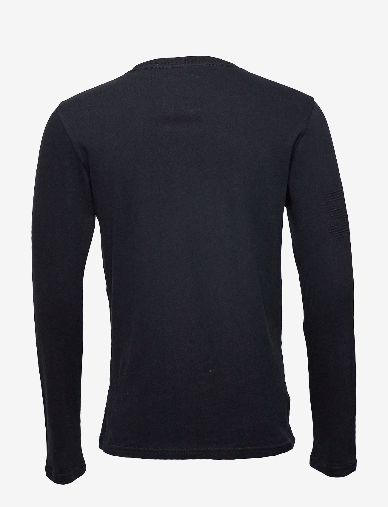 Superdry - VINTAGE AUTHENTC EMBSS L/S TEE - tin tab navy - 1