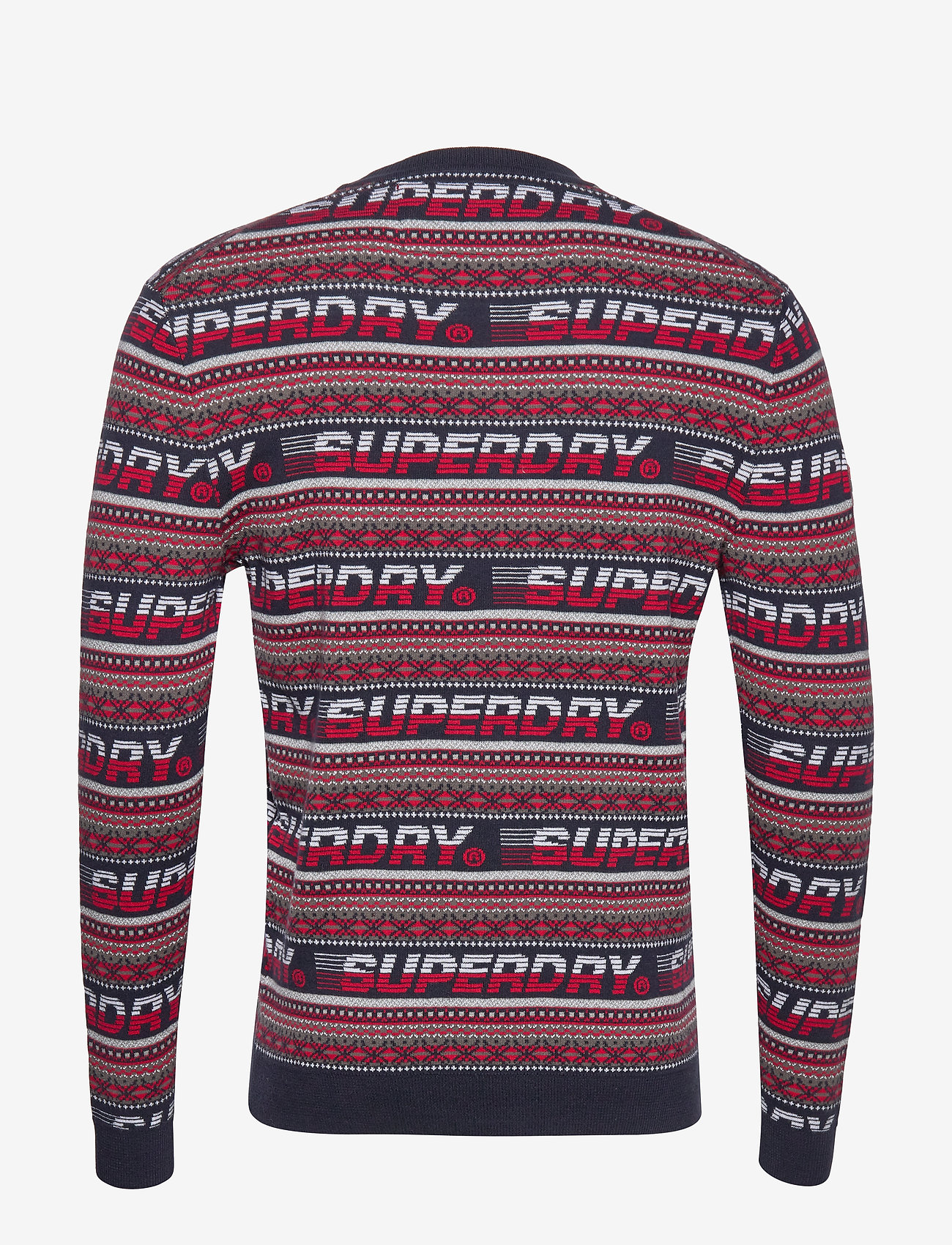 Superdry - DOWNHILL JAQUARD CREW - dark navy - 1