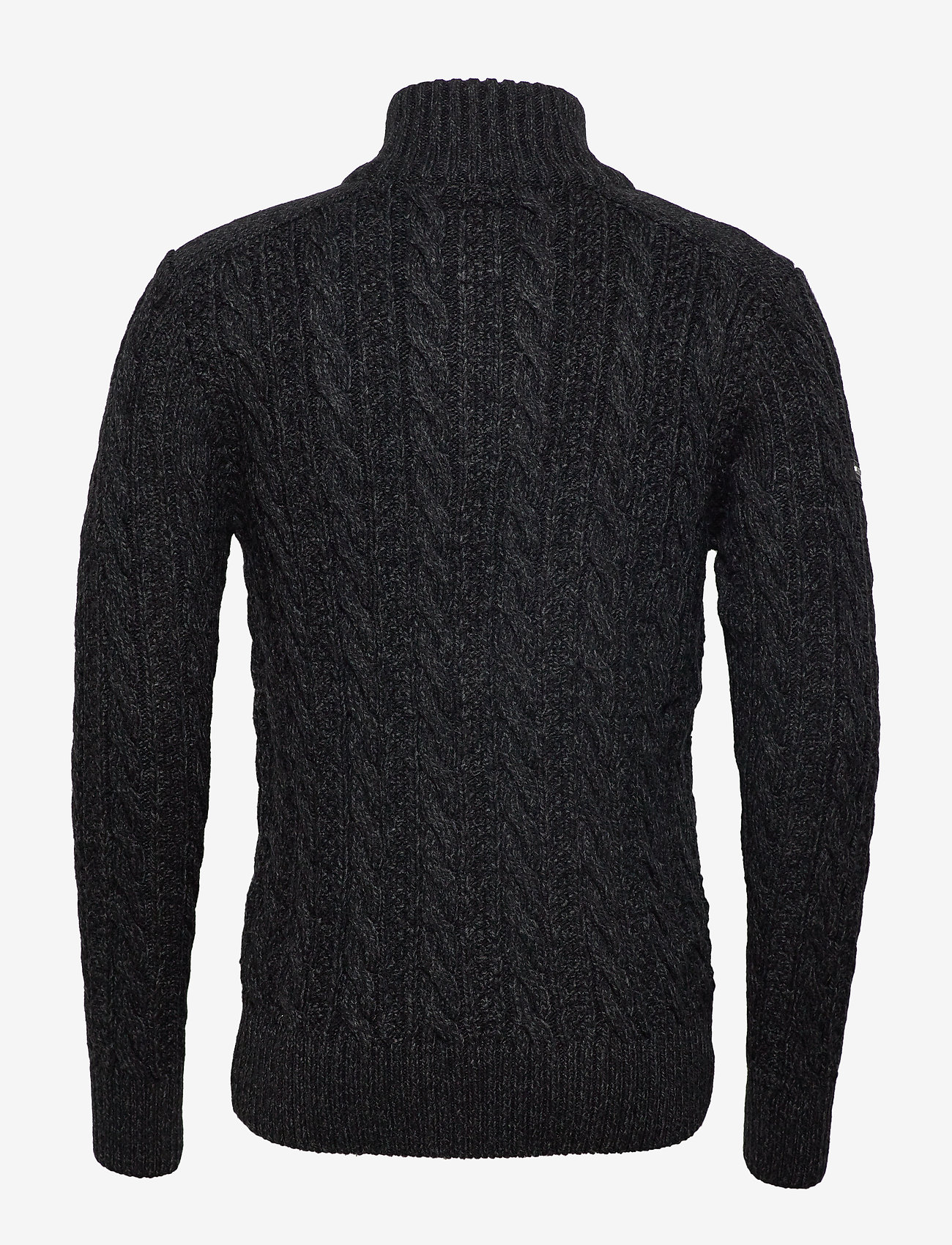 Superdry - JACOB HENLEY - magma black twist - 1