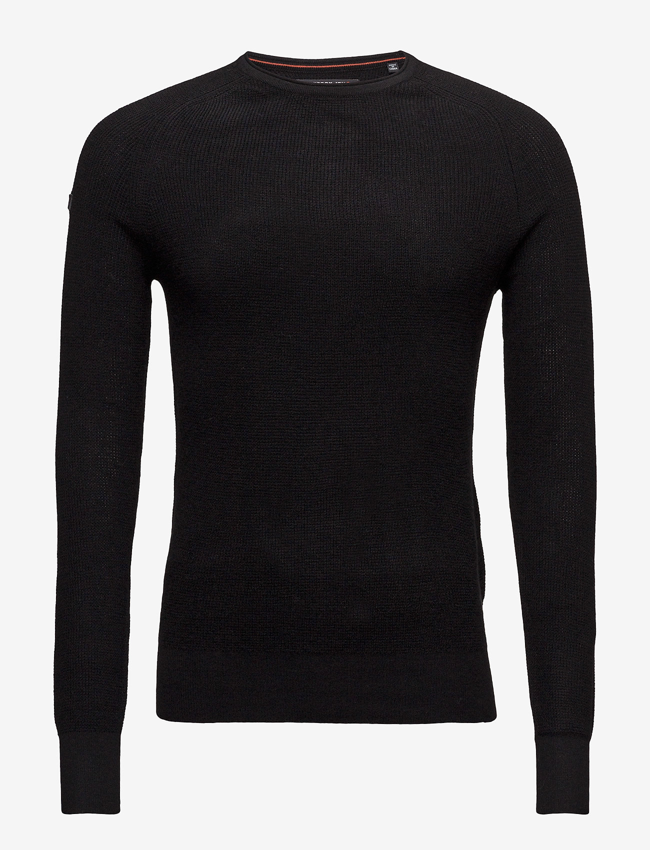 Superdry - PREMIUM CITY CREW - black - 0