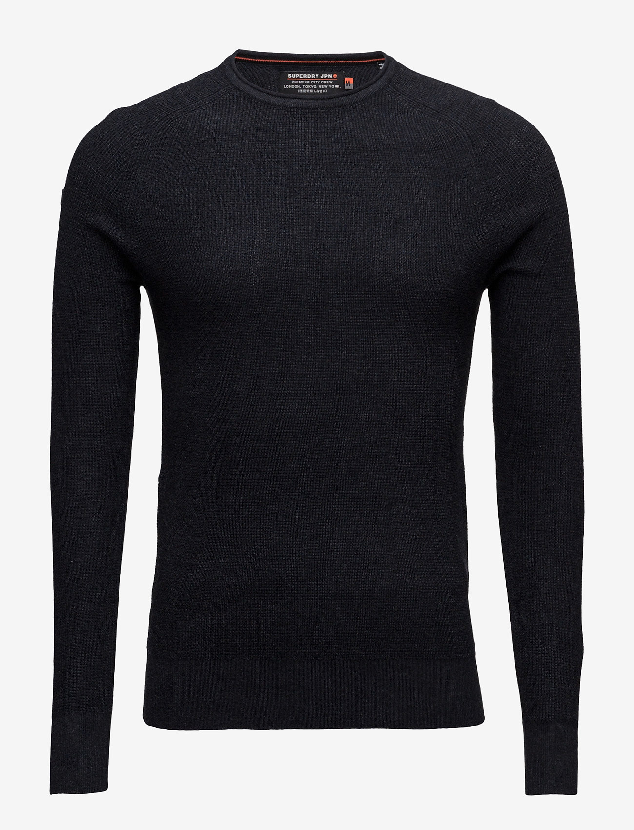Superdry - PREMIUM CITY CREW - dark charcoal - 0