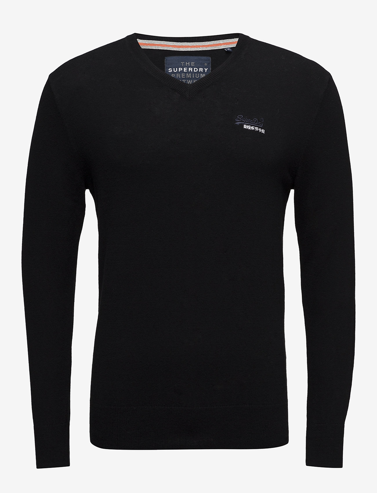 Superdry - ORANGE LABEL VEE - black - 0
