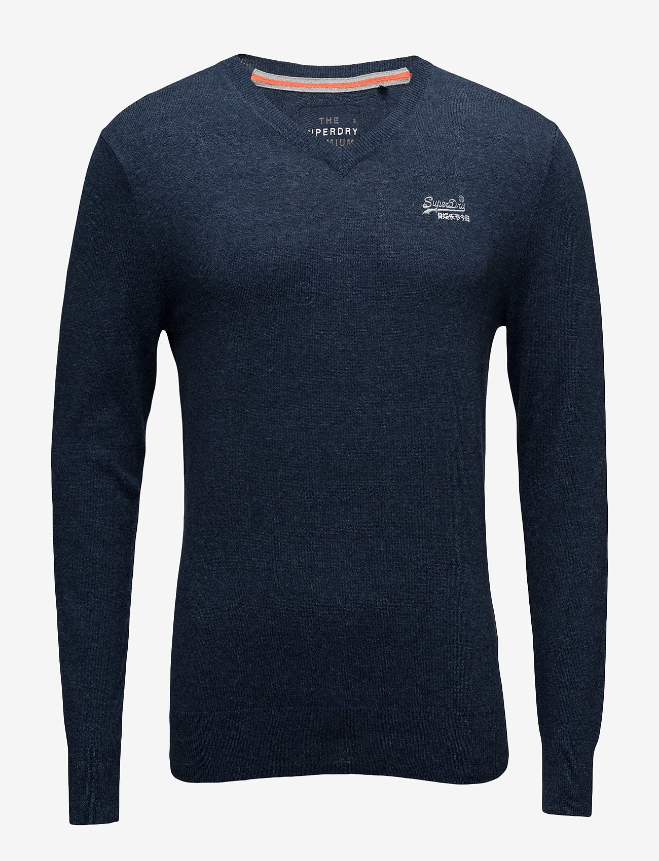 ORANGE LABEL VEE - DULL NAVY