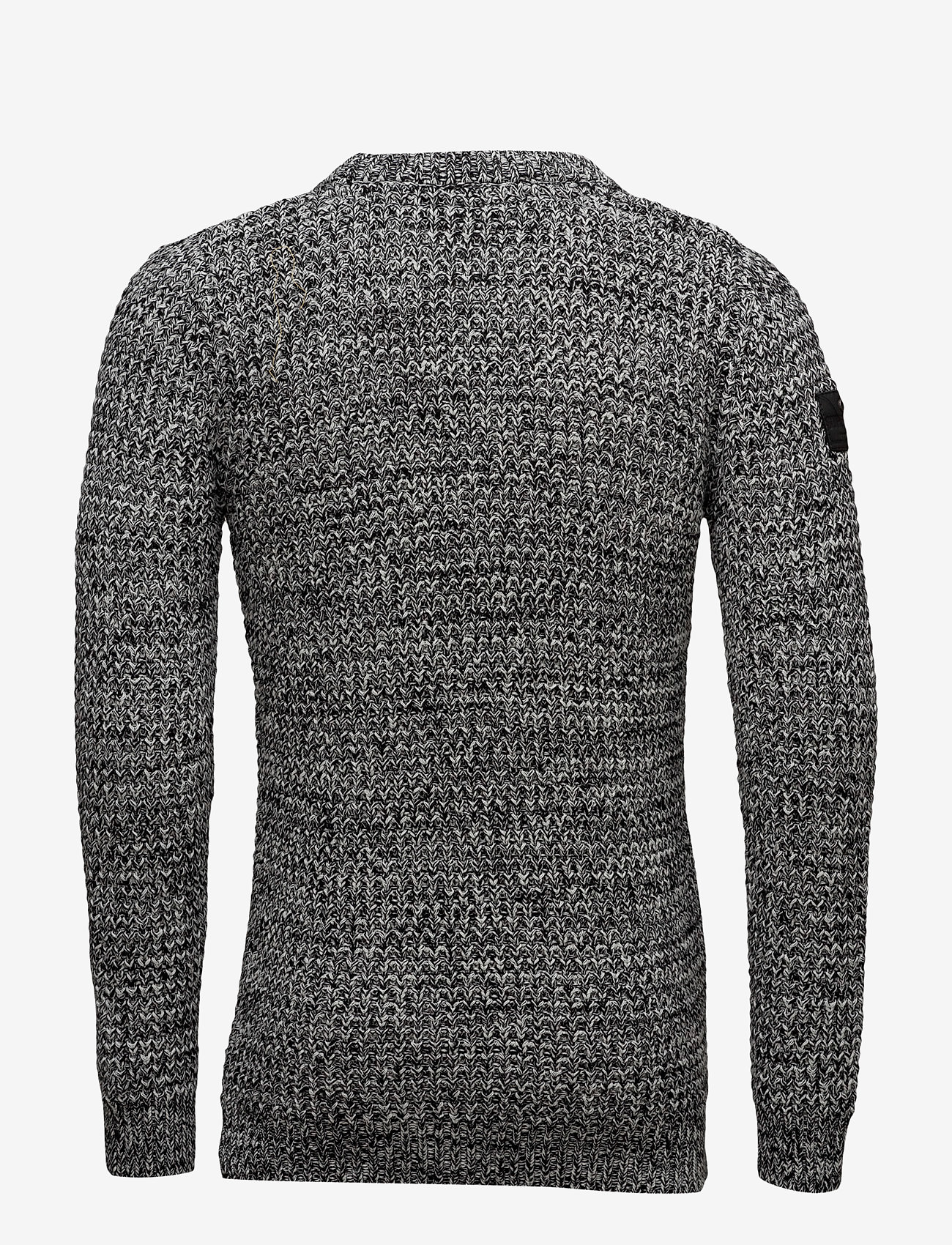 Superdry - NORDIC DEPTH CREW - white/black twist - 1