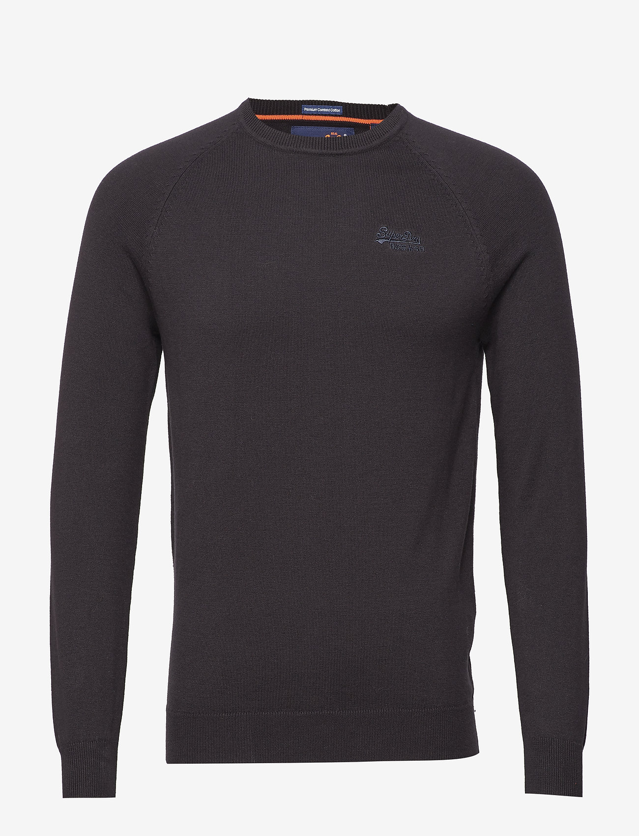Superdry - ORANGE LABEL COTTON CREW - dark cavern navy - 0
