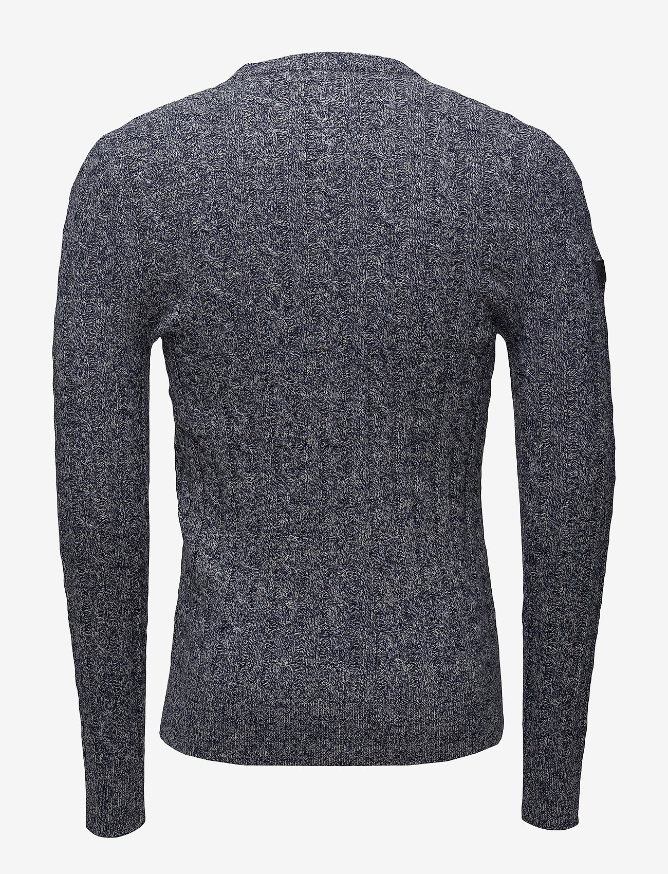 Superdry - HARLO CABLE CREW - marine twist - 1