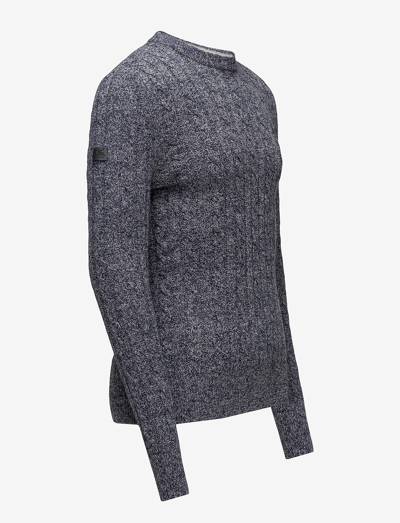 Superdry - HARLO CABLE CREW - marine twist - 2