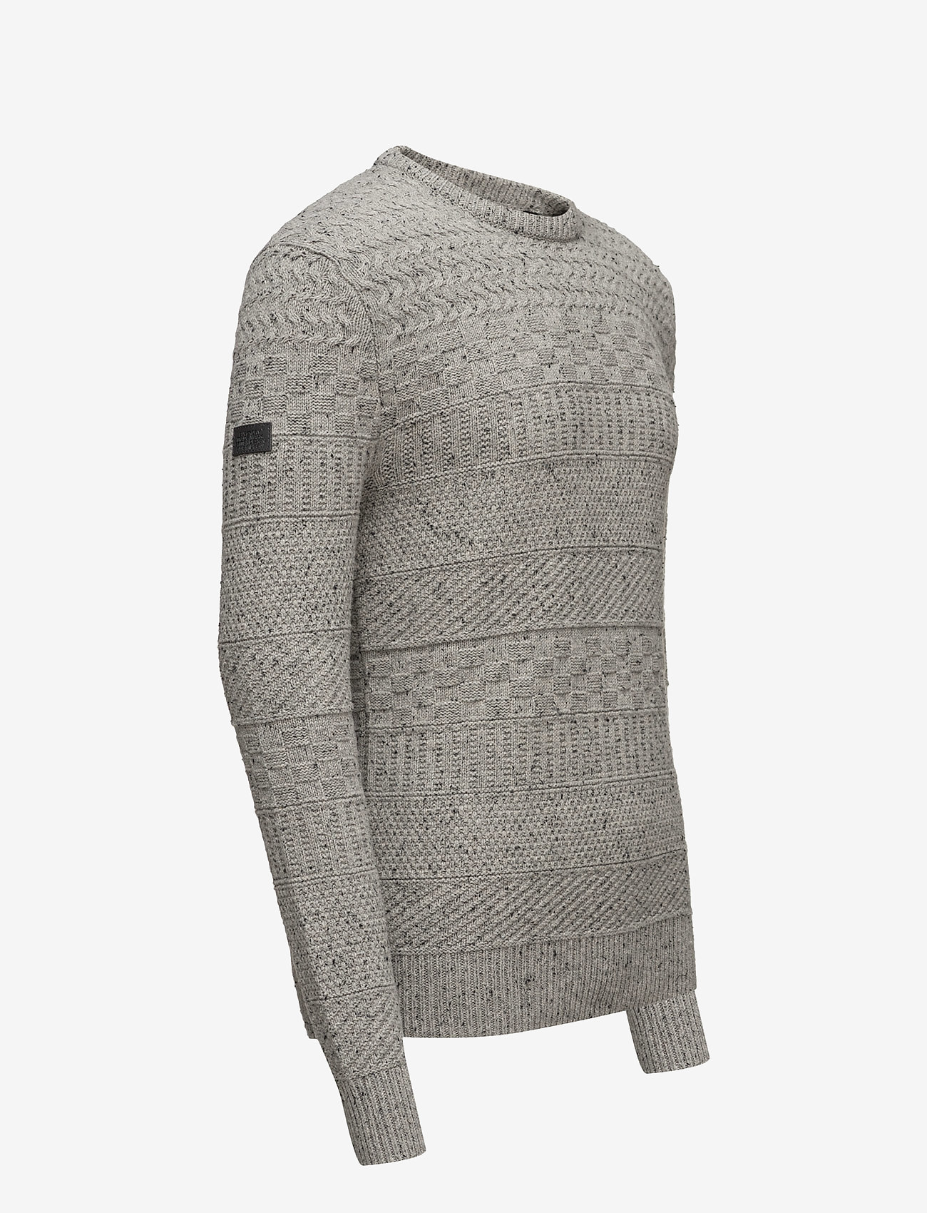 Superdry - SKOLM CREW - flannel tweed - 2