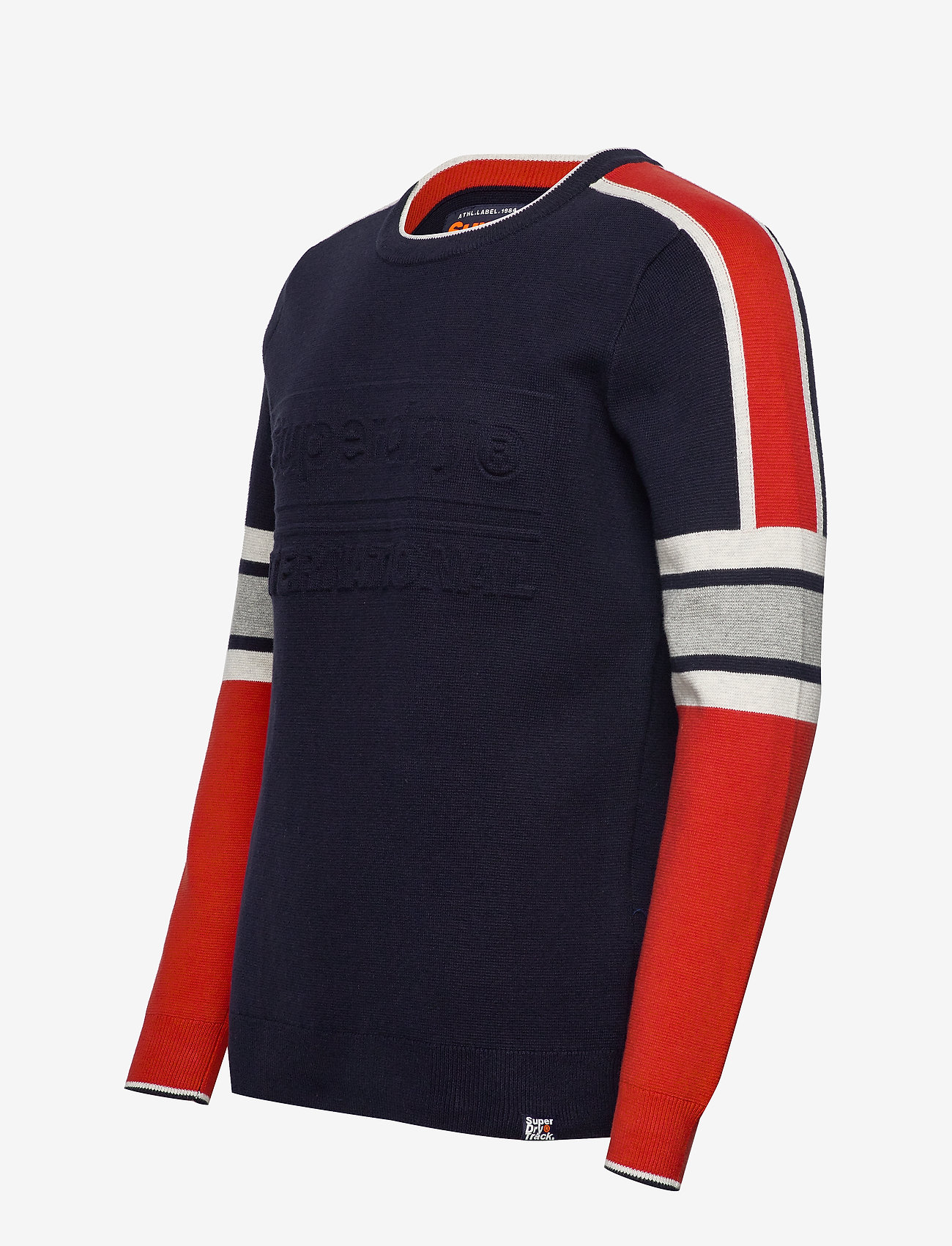 Superdry - TRACK EMBOSSED CREW - dark navy - 2