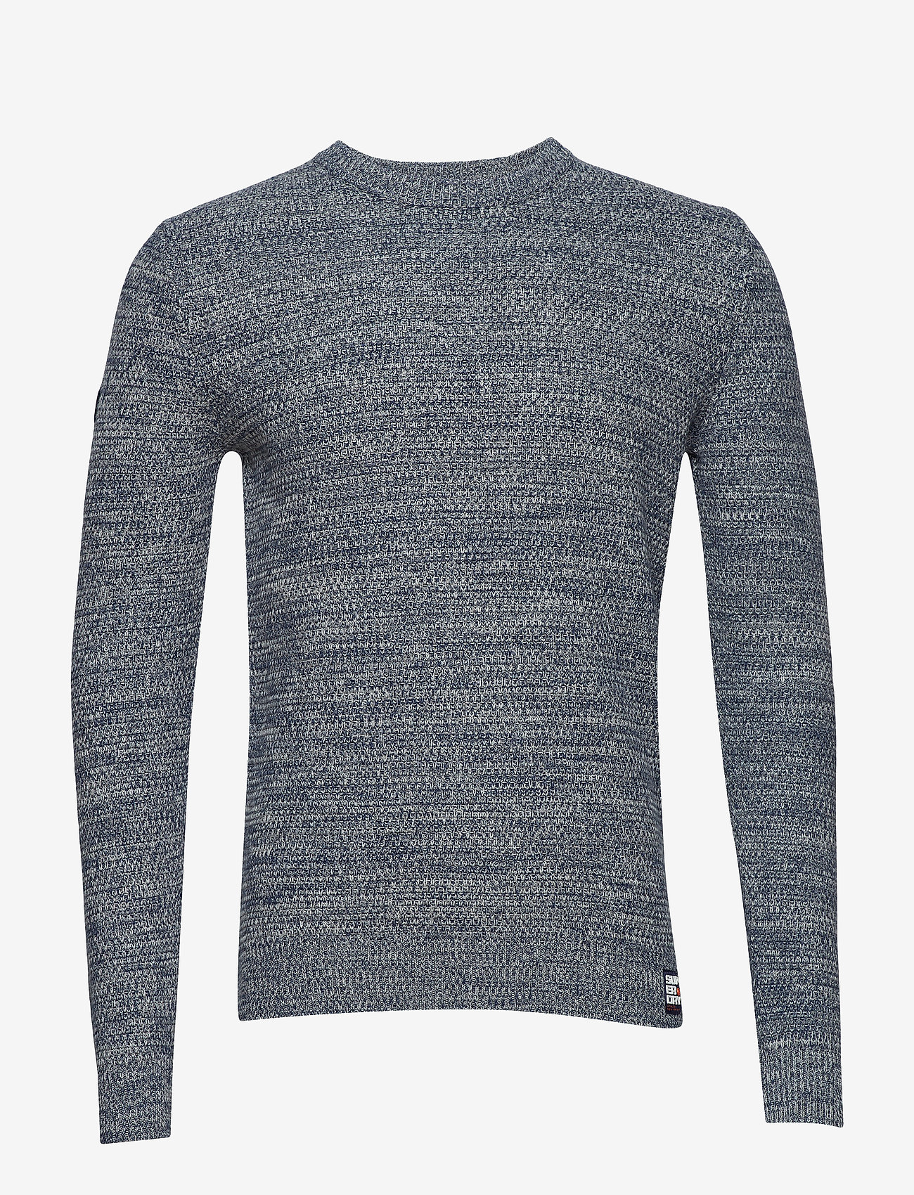Superdry - UPSTATE CREW - vintage denim mix - 0