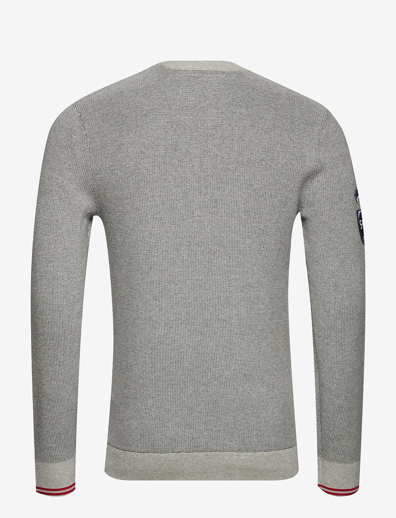 Superdry - TRACK SQUAD CREW - grey marl/navy - 1
