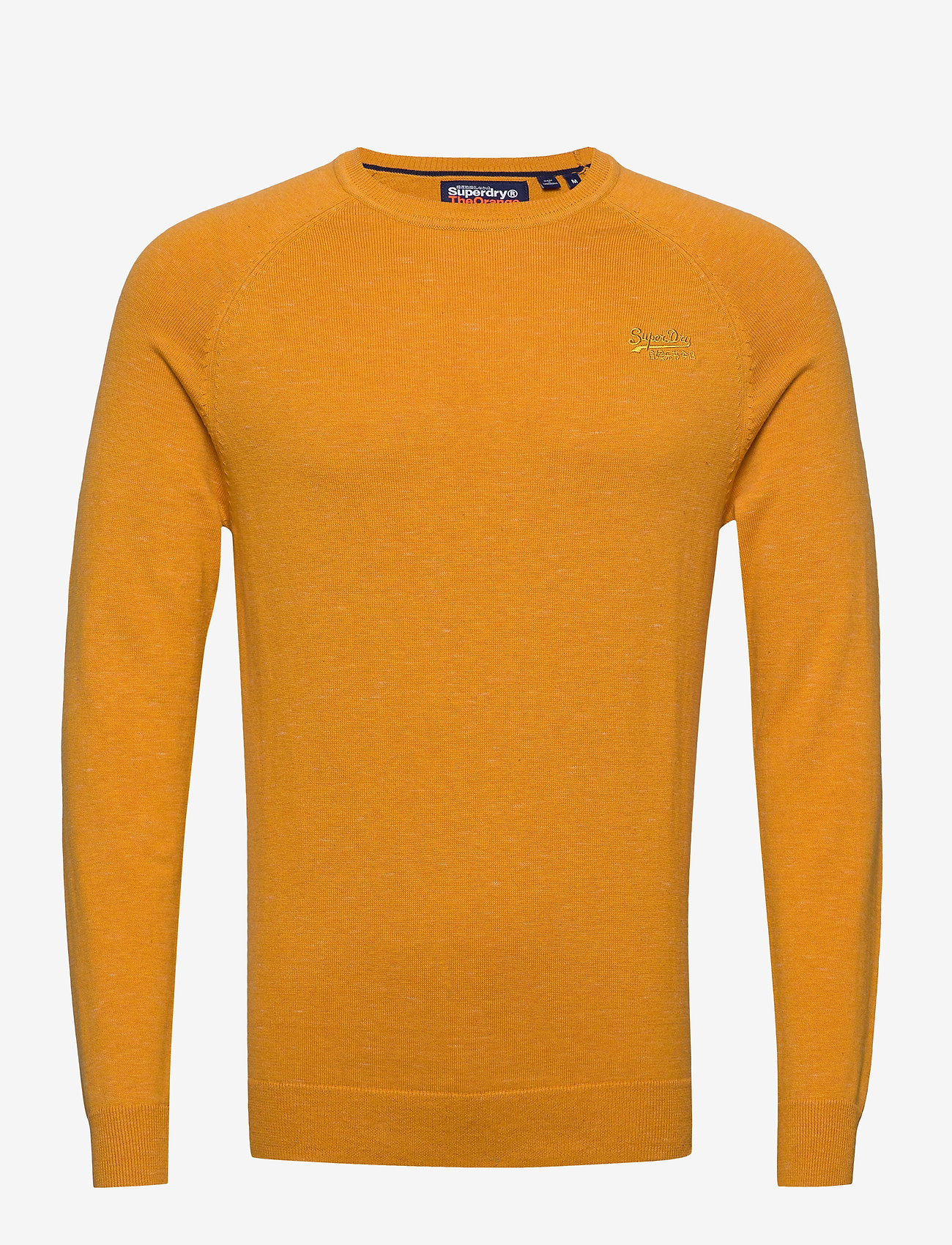 Superdry - ORANGE LABEL COTTON CREW - sienna gold grindle - 0