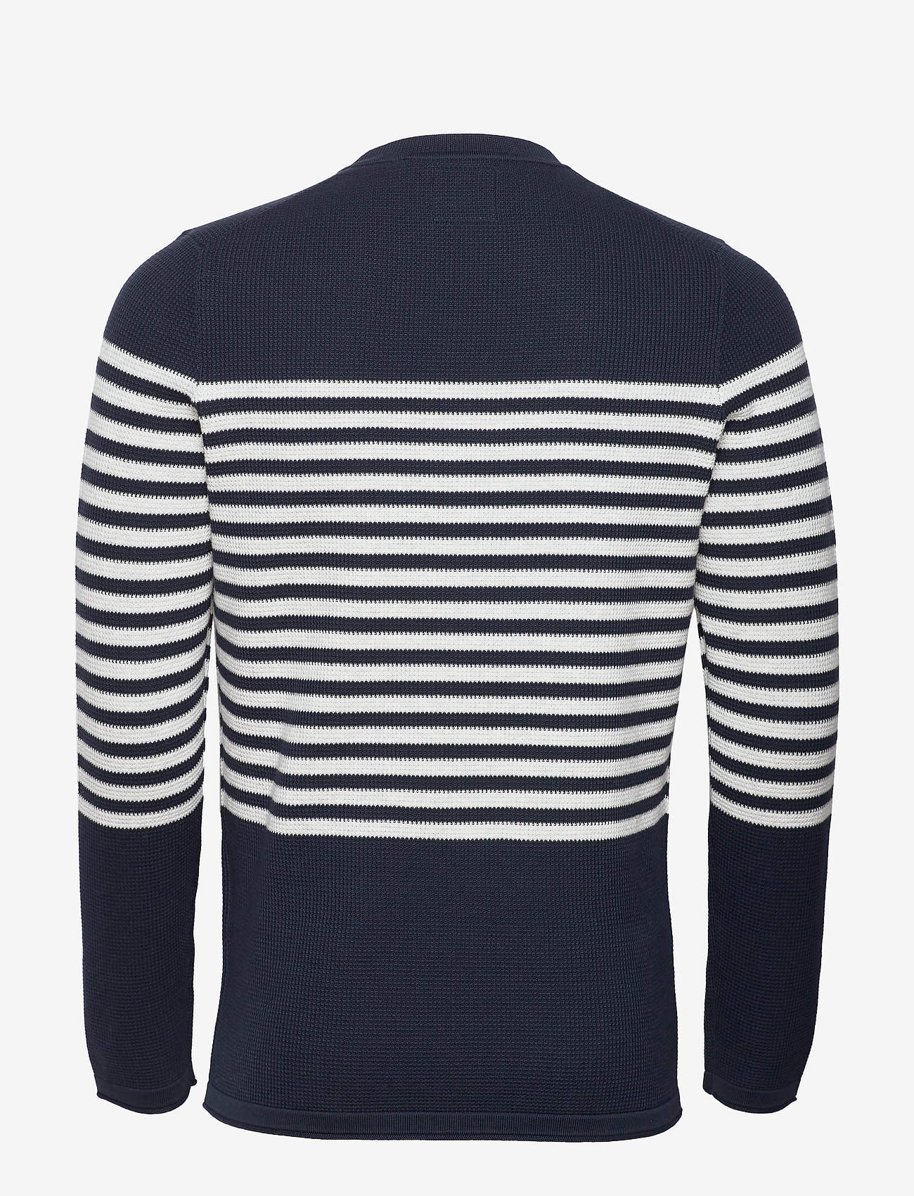 Superdry - EDIT SUPIMA BRETON CREW - carbon navy - 1