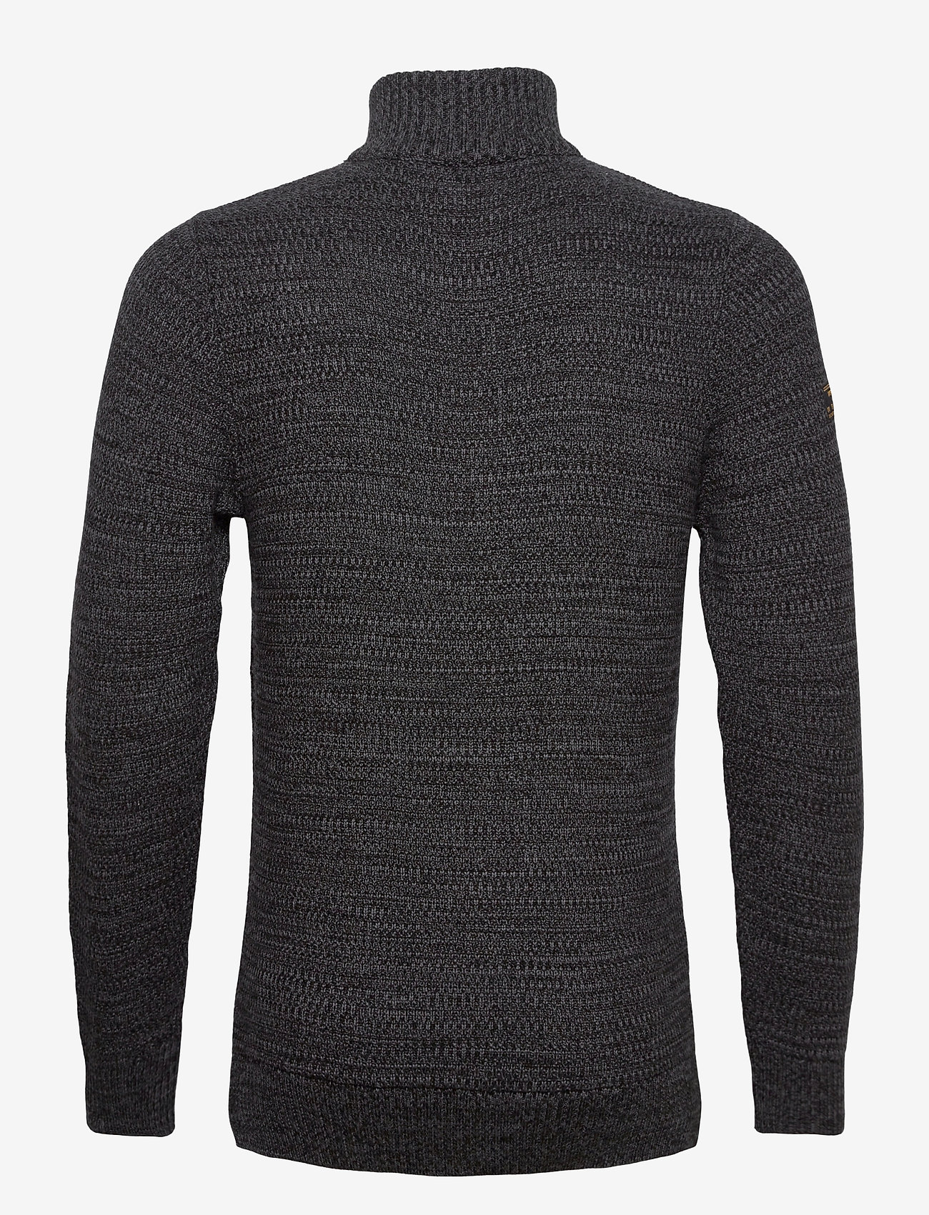 Superdry - KEYSTONE HENLEY - lead grey twist - 1