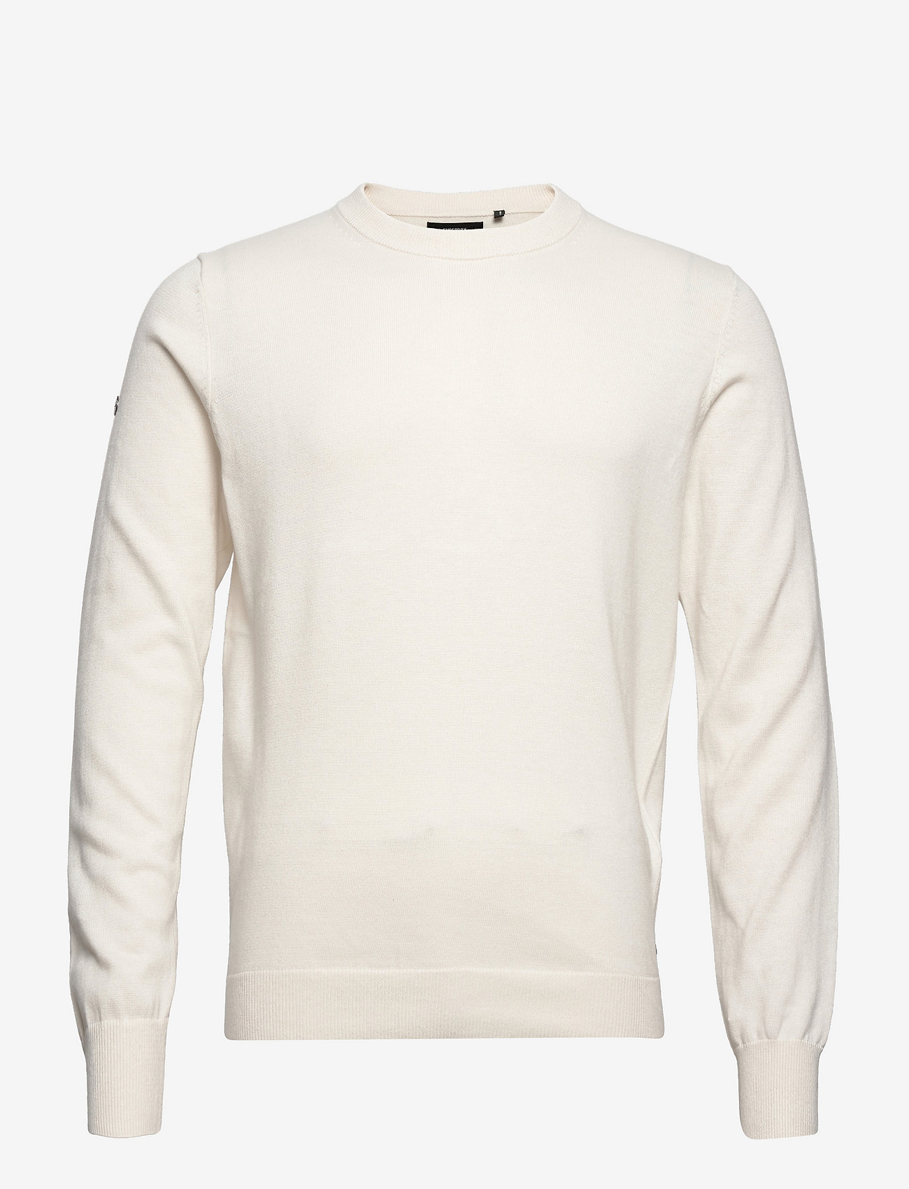 COOLMAX CREW KNIT - OYSTER