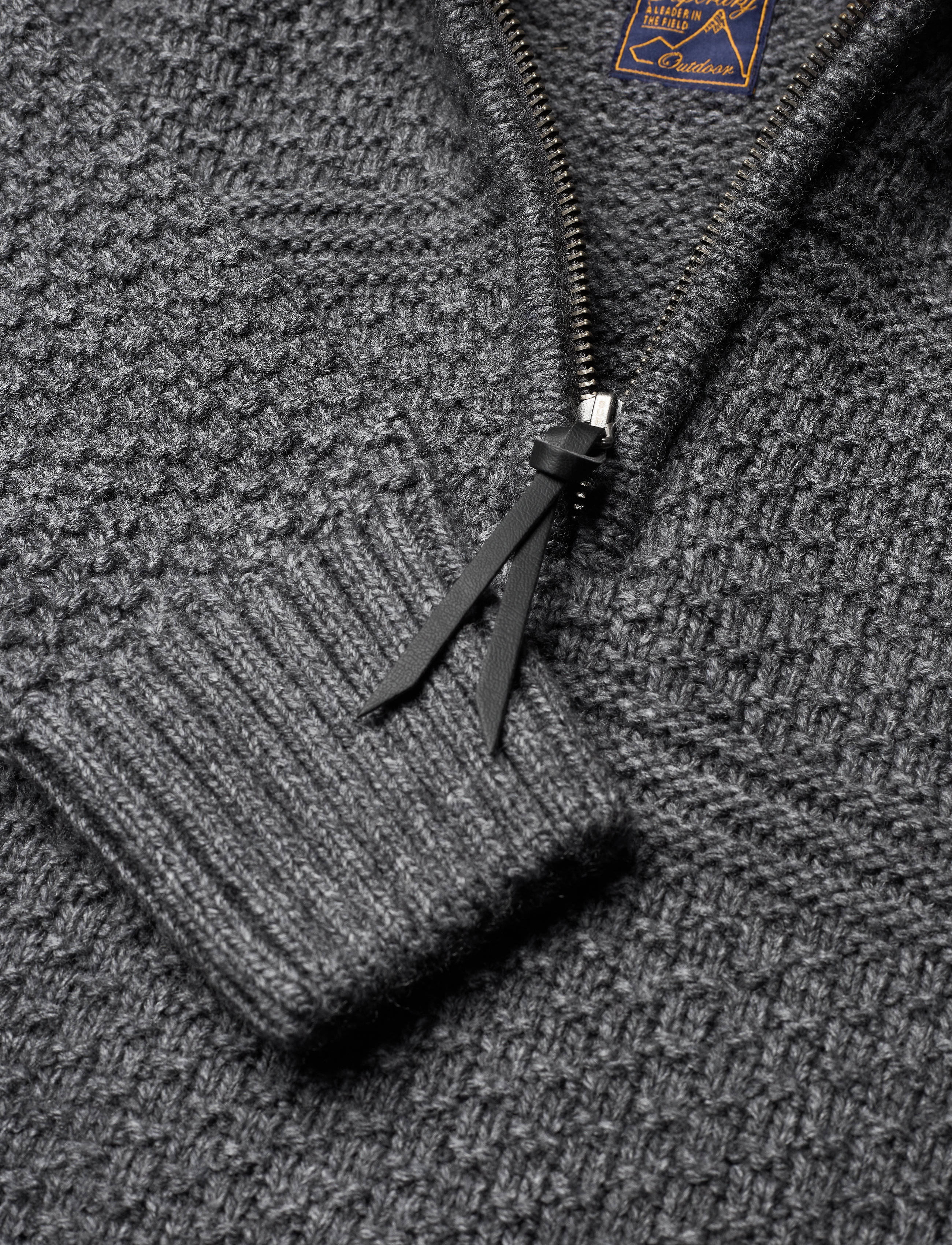 Superdry - JACOB HENLEY - zinc marl - 2
