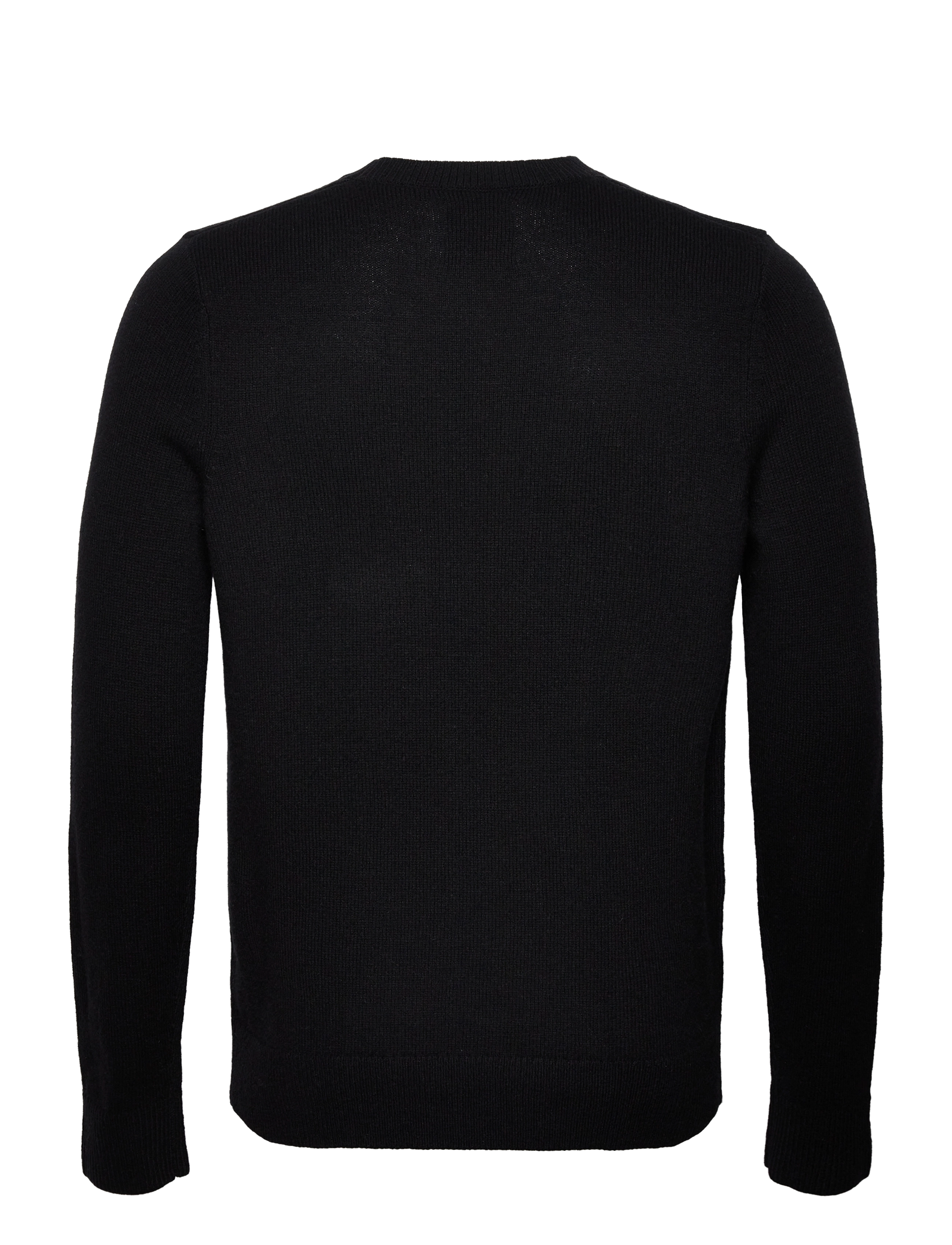 Superdry - VINTAGE LAMBSWOOL CREW - black - 1