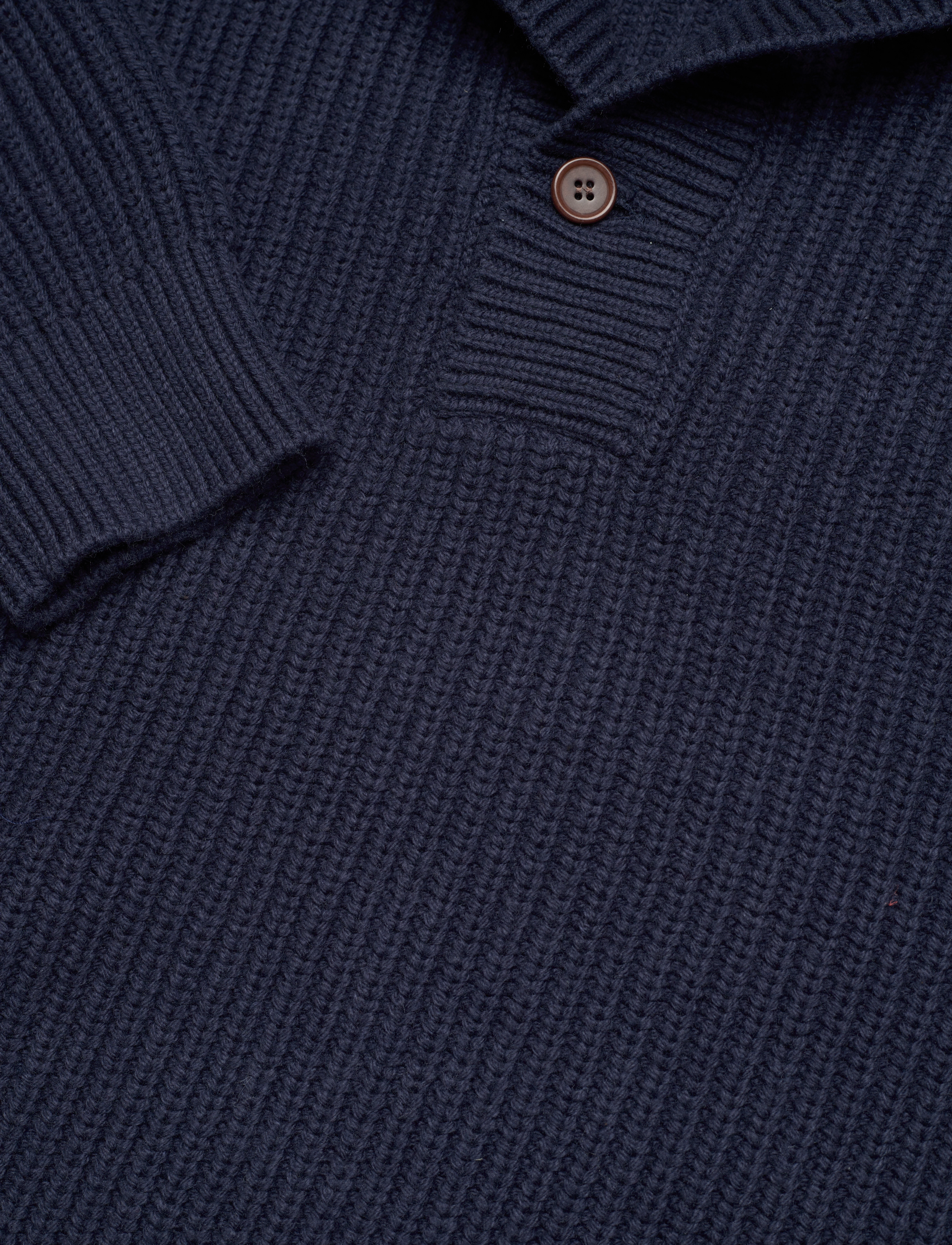 Superdry - VINTAGE HENLEY - eclipse navy - 5