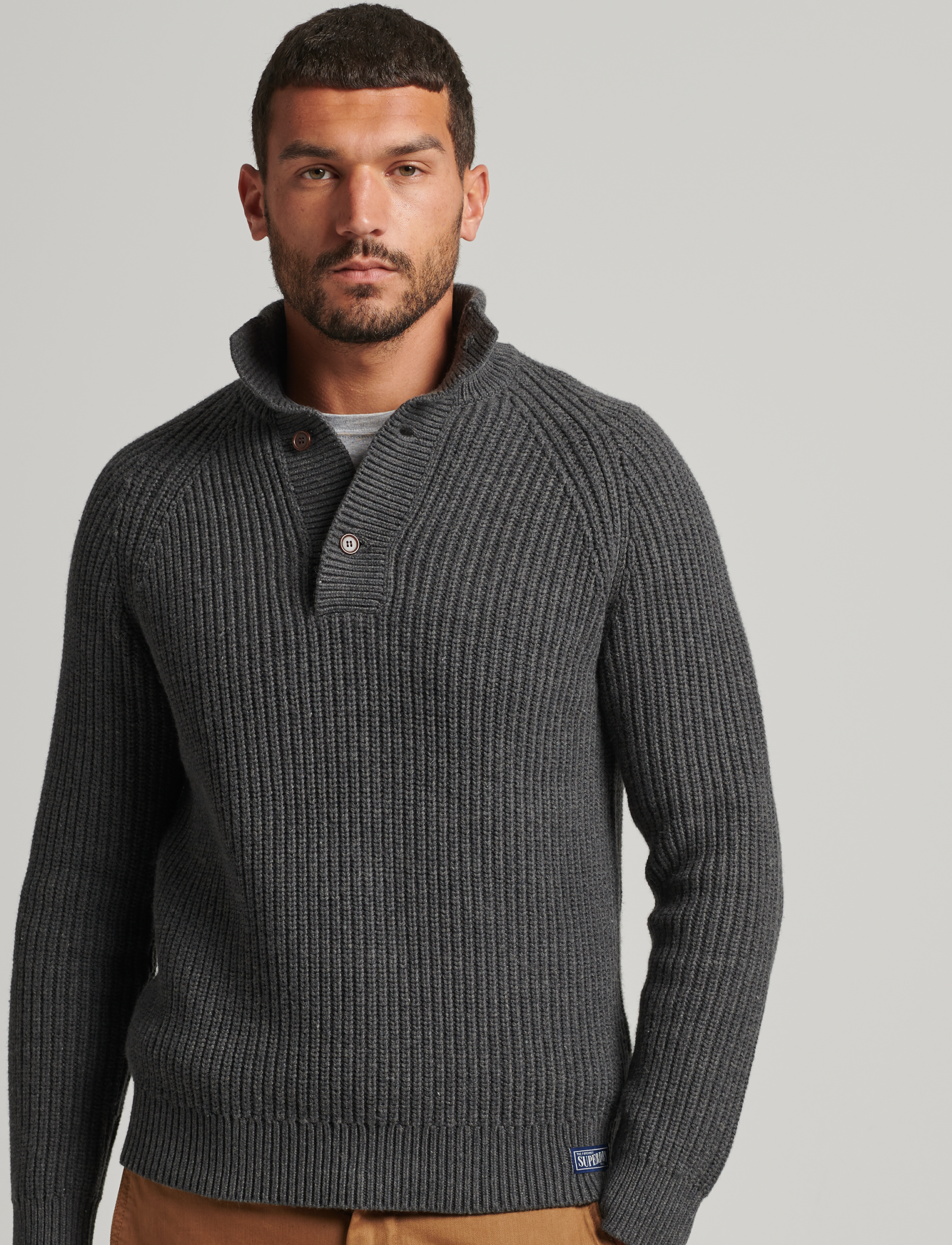 Superdry - VINTAGE HENLEY - rock - 2