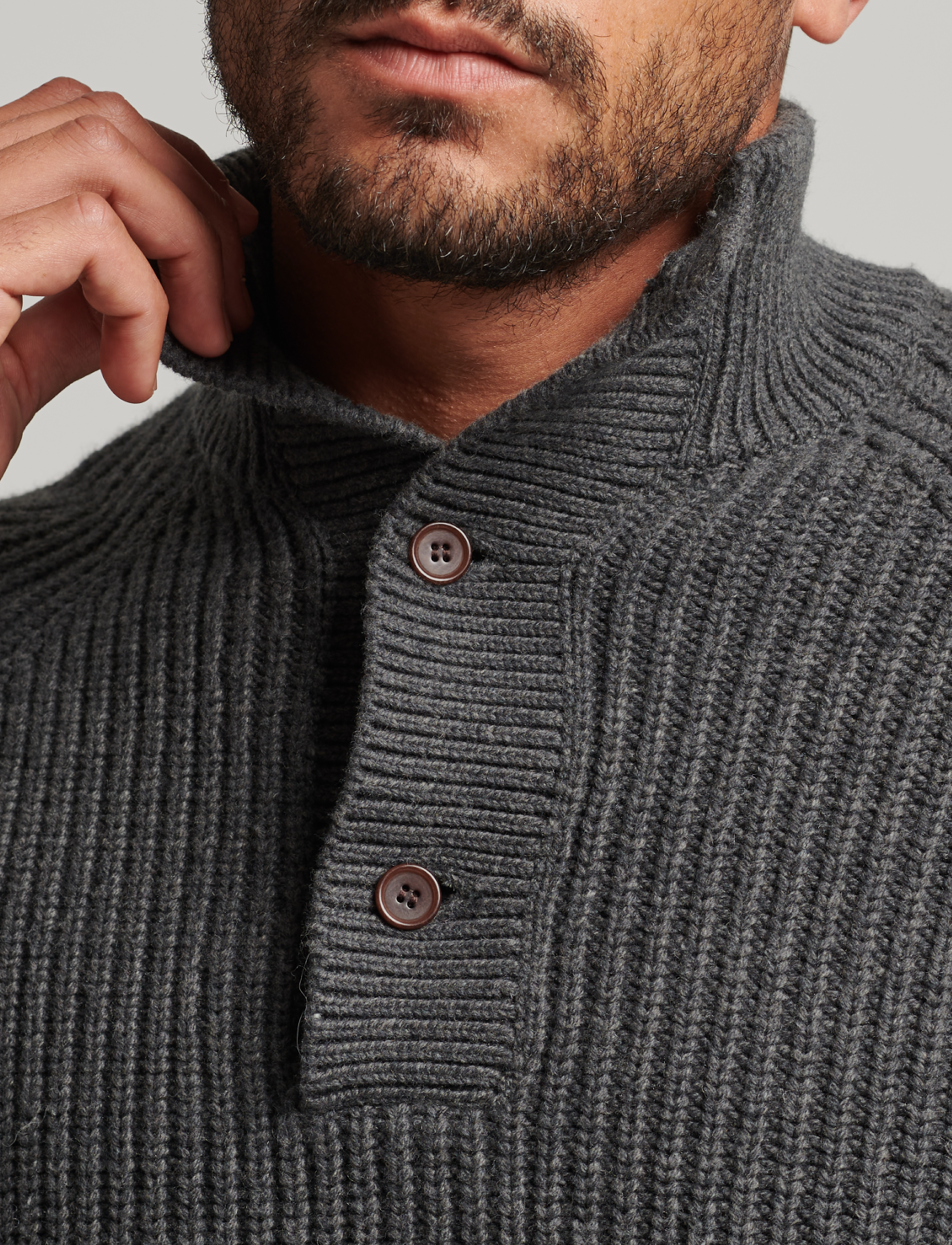 Superdry - VINTAGE HENLEY - rock - 4