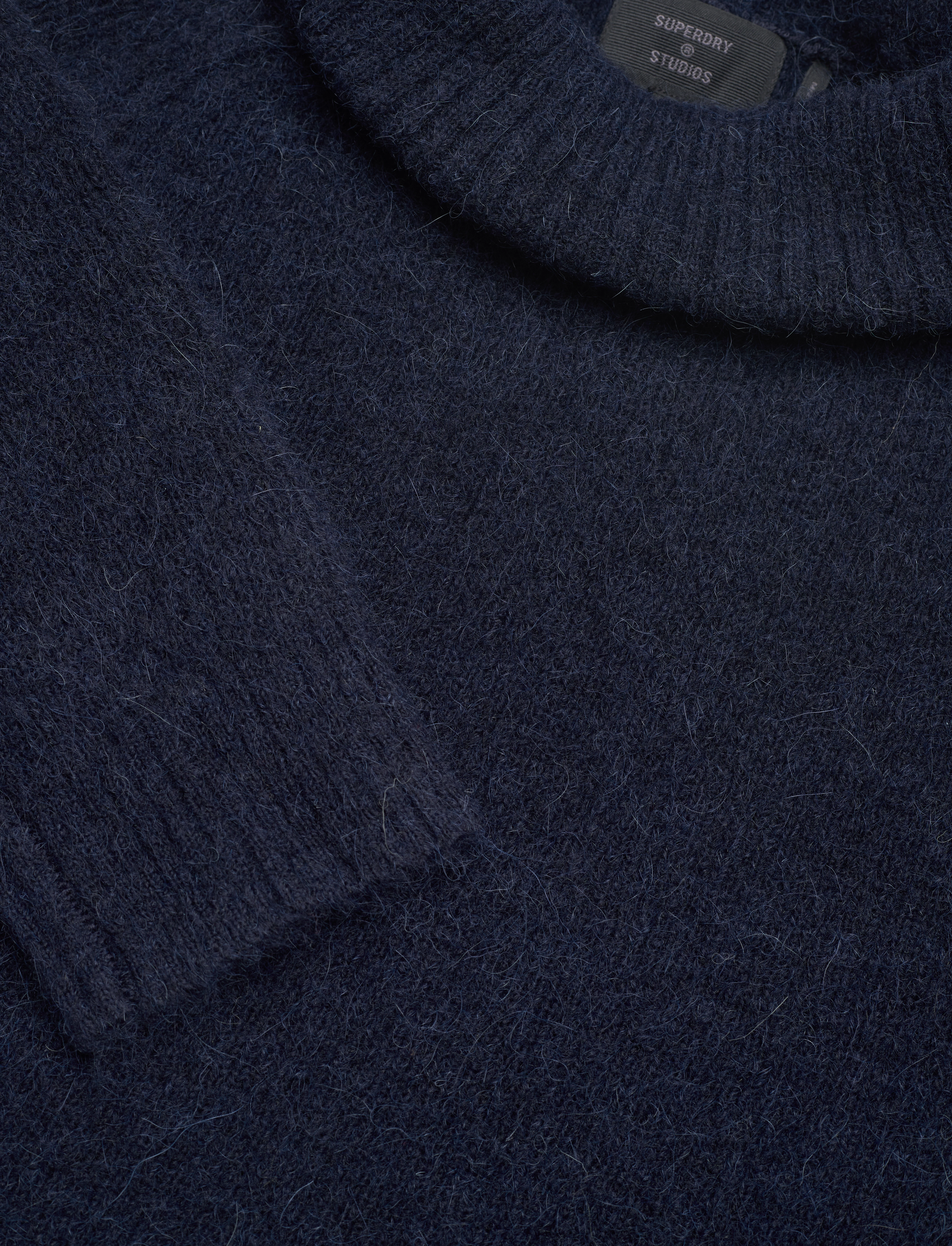 Superdry - STUDIOS CHUNKY ROLL NECK - eclipse navy - 5