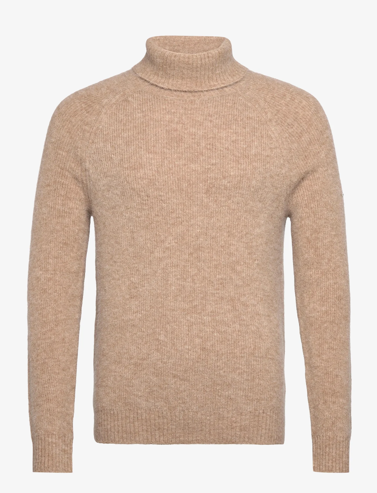 Superdry - STUDIOS CHUNKY ROLL NECK - perusneuleet - ginger root - 0