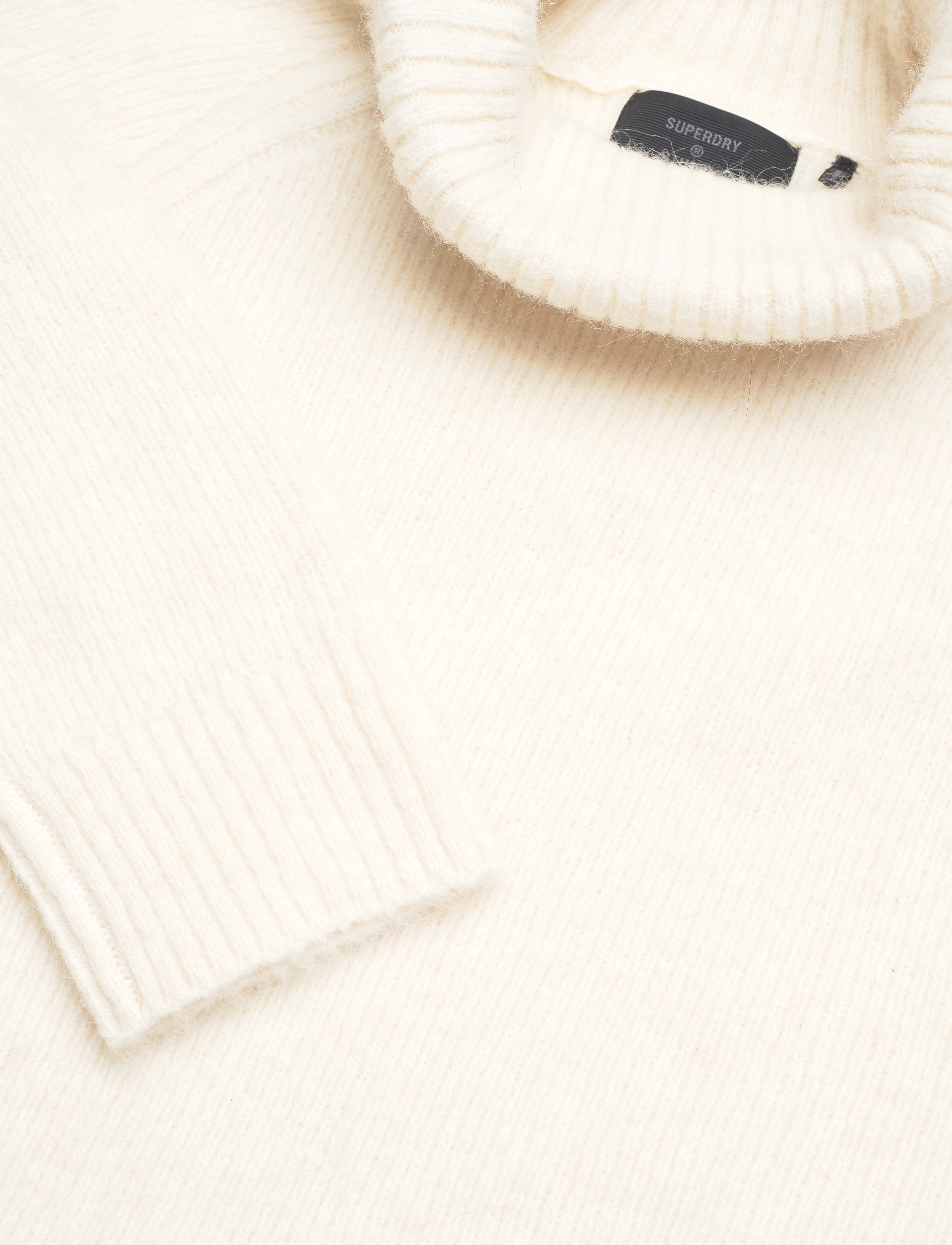 Superdry - STUDIOS CHUNKY ROLL NECK - nimbus cloud - 5