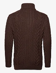 Superdry - VINTAGE JACOB HENLEY - miesten - toasted chocolate brown - 1