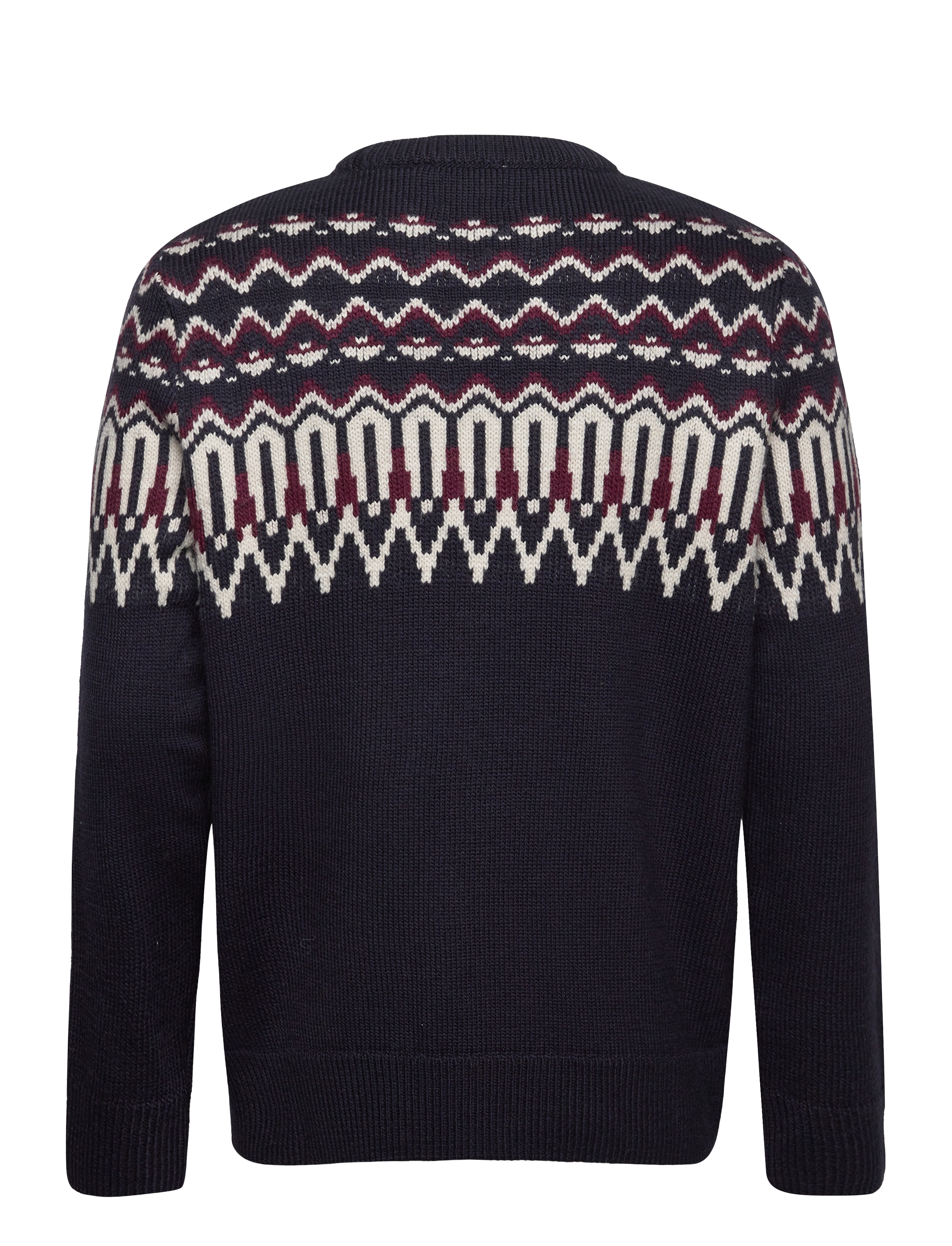 Superdry - FAIRISLE KNIT CREW JUMPER - rundhalsad - navy multi - 2