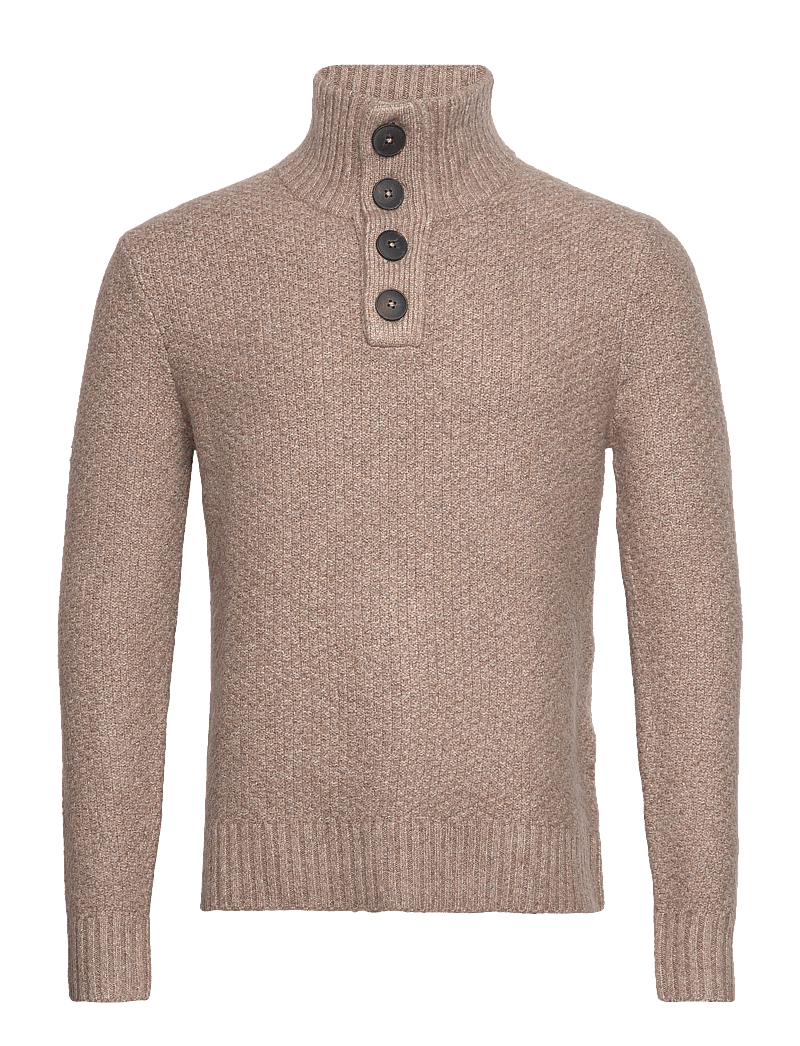 Superdry Chunky Button High Neck Jumper – strickmode – einkaufen