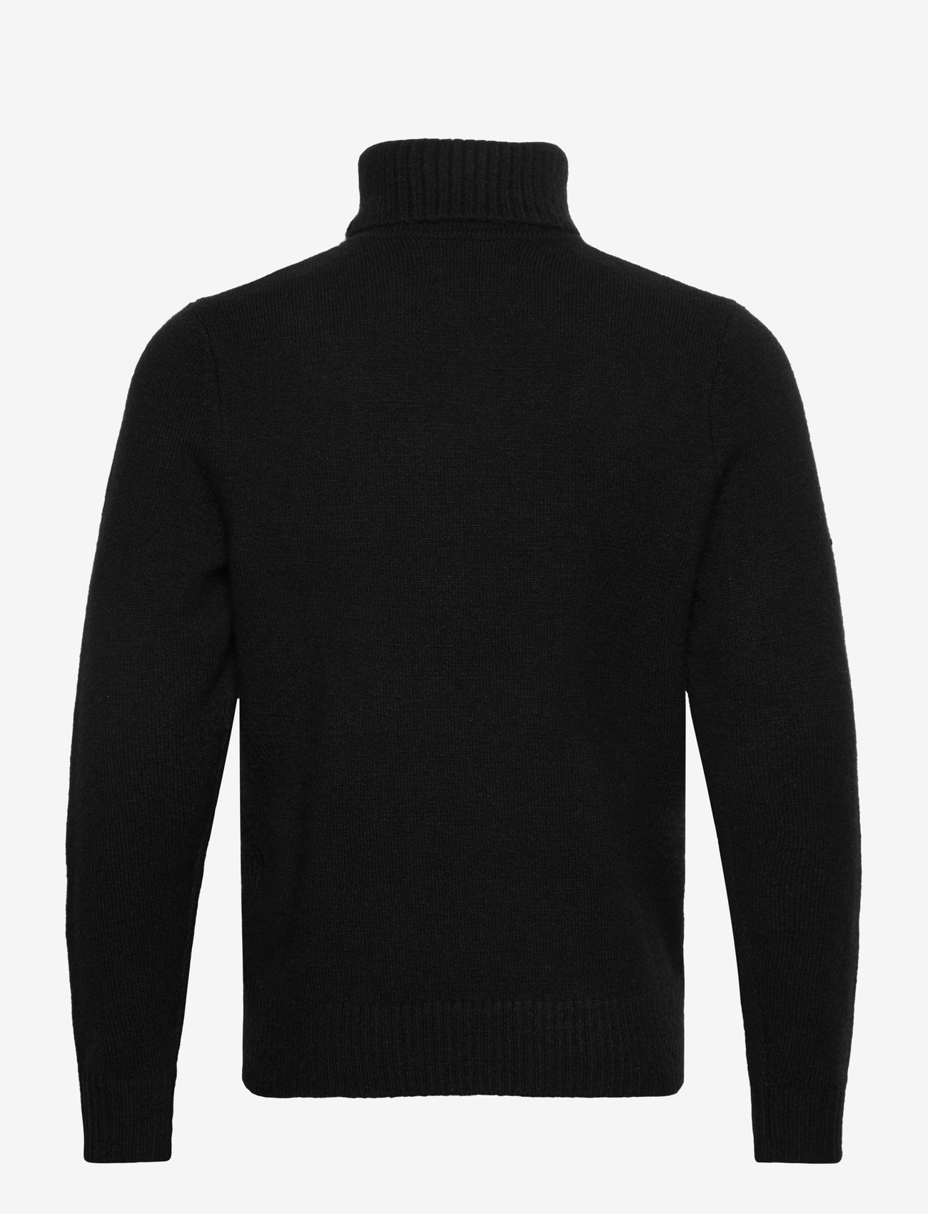 Superdry - BRUSHED ROLL NECK JUMPER - black - 1